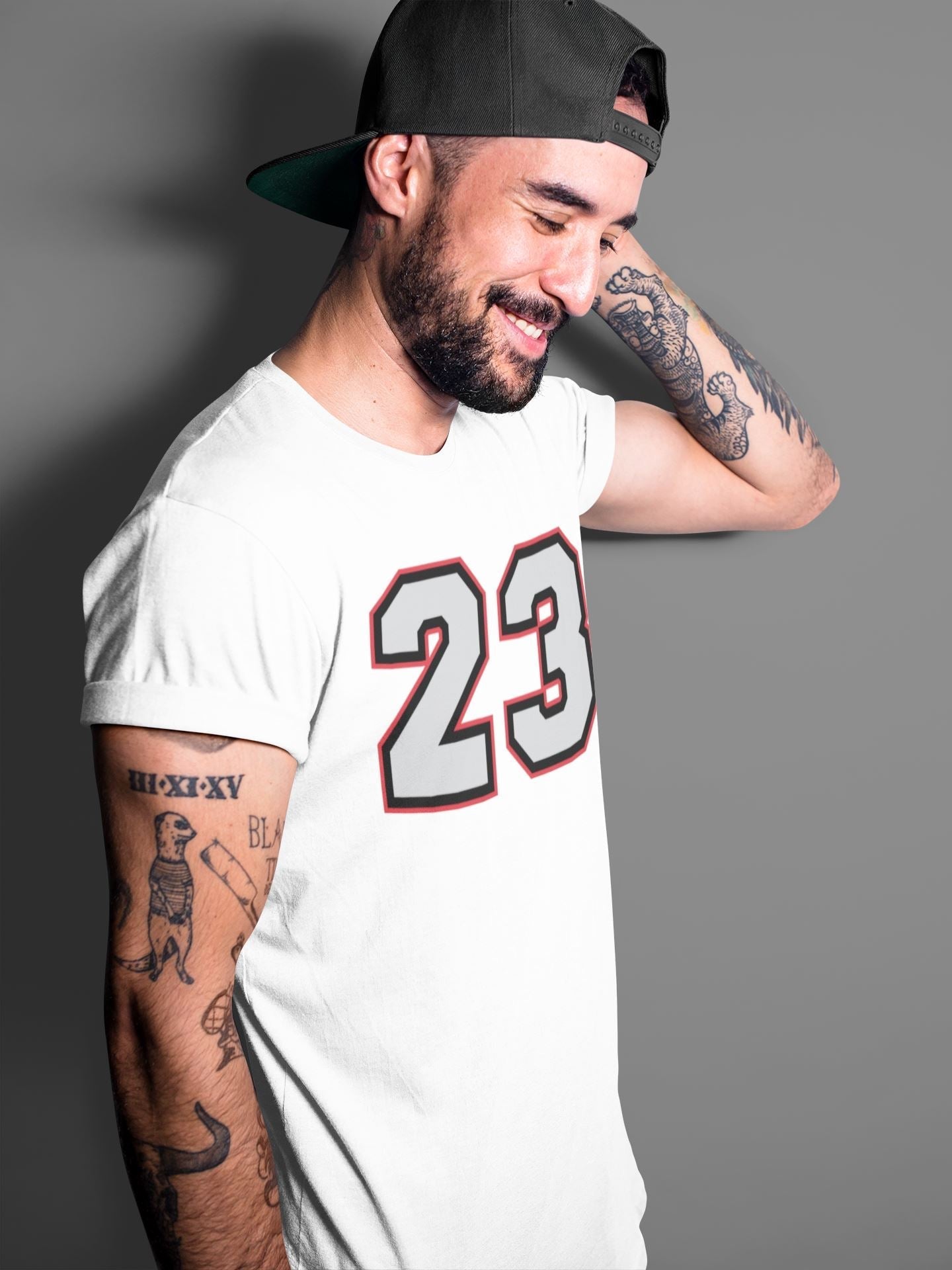 Jordan 1 Smoke Grey Sneaker Matching T-Shirt 23 Sneaker Tees Jordan 1 Smoke Grey Sneaker Release Tees Crew Neck Tees