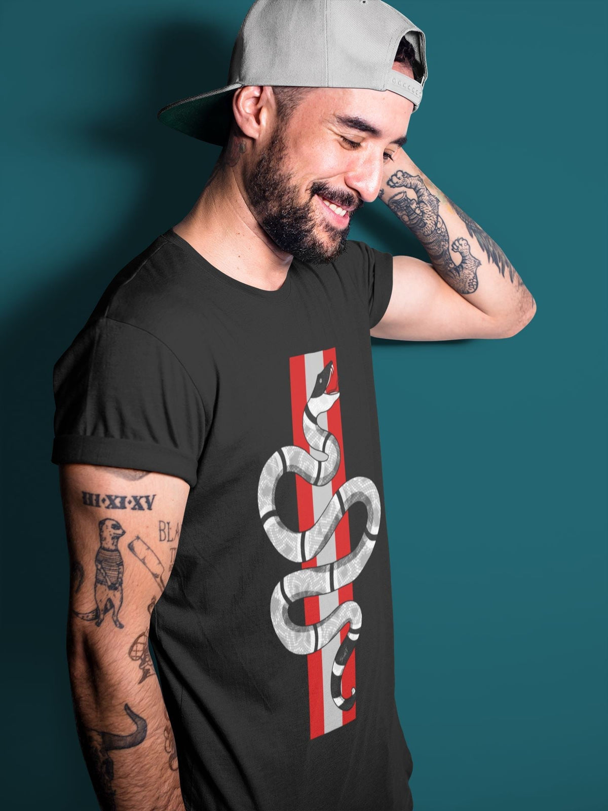 Jordan 1 Smoke Grey Sneaker Matching T-Shirt Snake Sneaker Tees Jordan 1 Smoke Grey Sneaker Release Tees Crew Neck Tees
