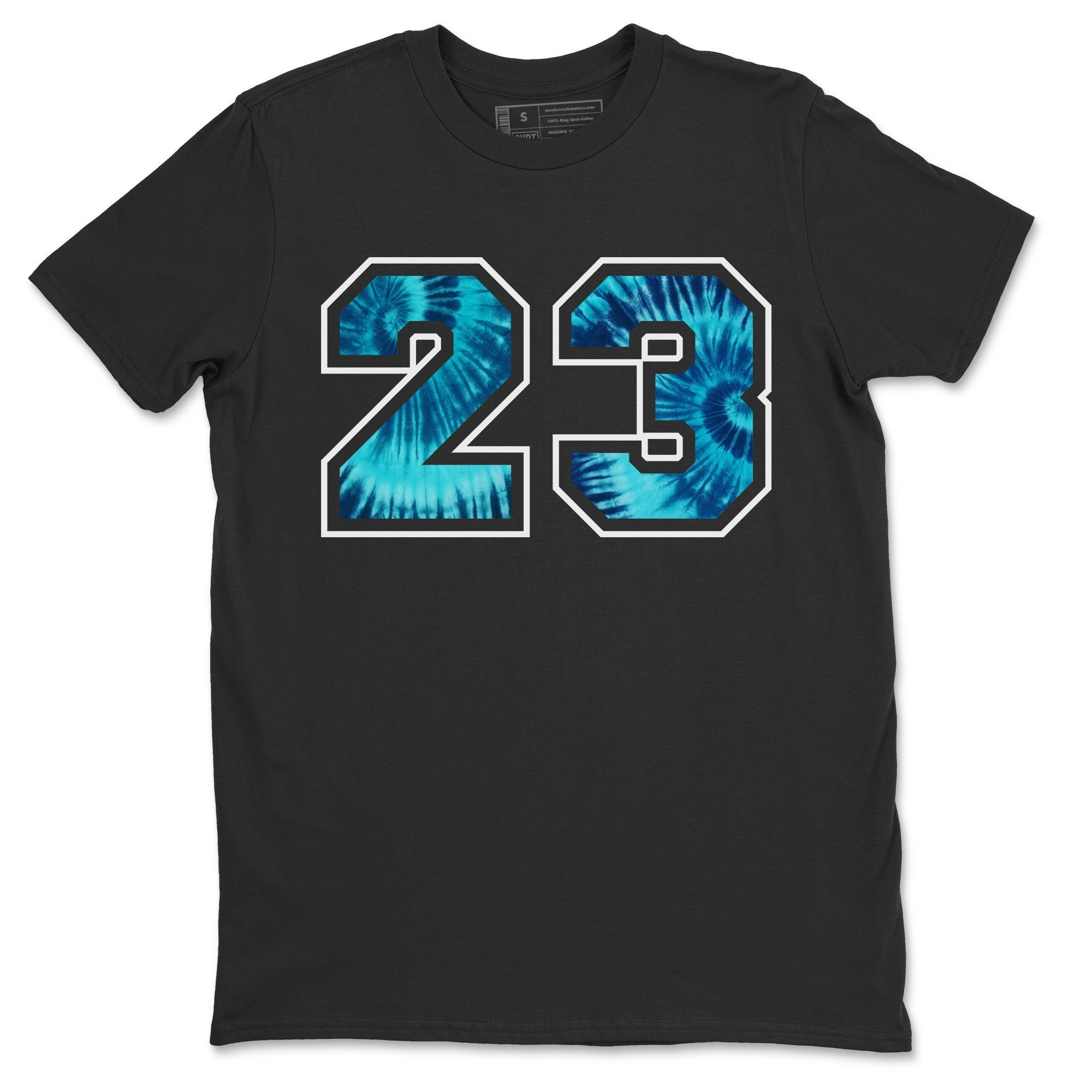 Jordan 1 Tie-Dye Sneaker Matching T-Shirt 23 Sneaker Tees Jordan 1 Tie-Dye Sneaker Release Tees Crew Neck Tees