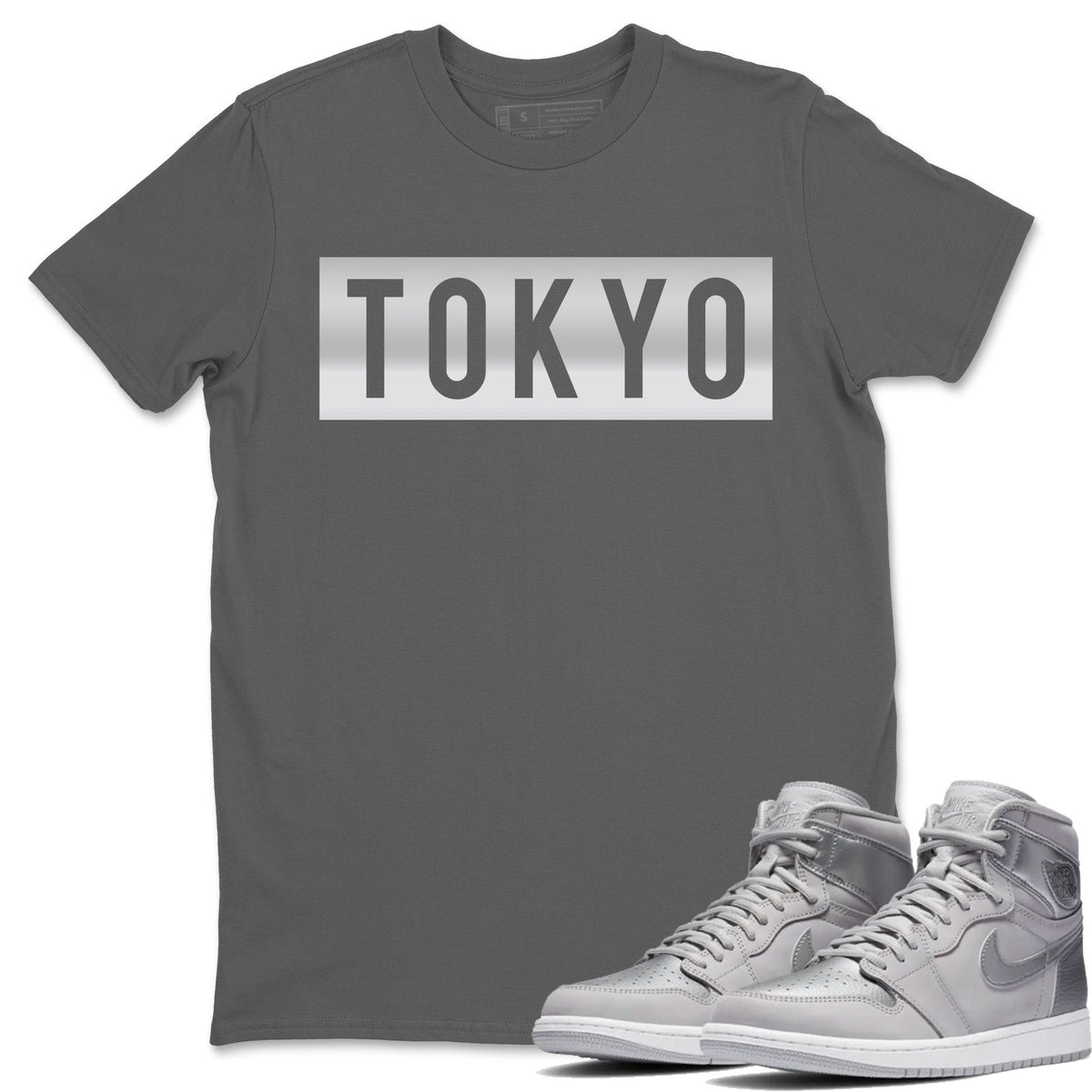 Jordan 1 Tokyo Sneaker Matching T-Shirt Tokyo Sneaker Tees Jordan 1 Tokyo Sneaker Release Tees Crew Neck Tees