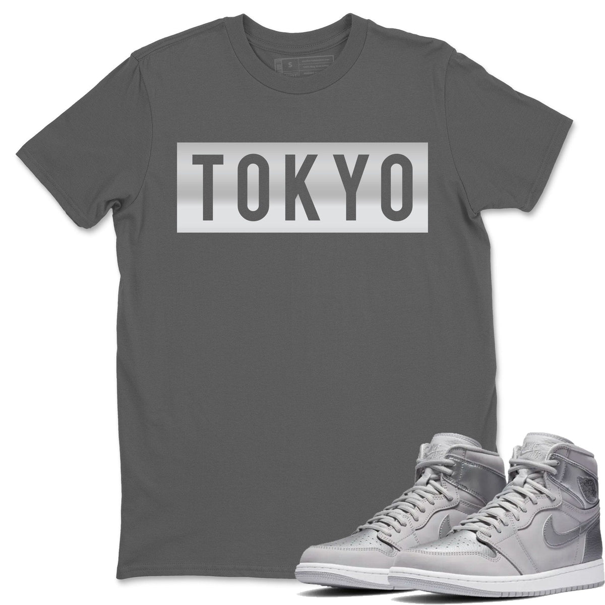 Jordan 1 Tokyo Sneaker Matching T-Shirt Tokyo Sneaker Tees Jordan 1 Tokyo Sneaker Release Tees Crew Neck Tees