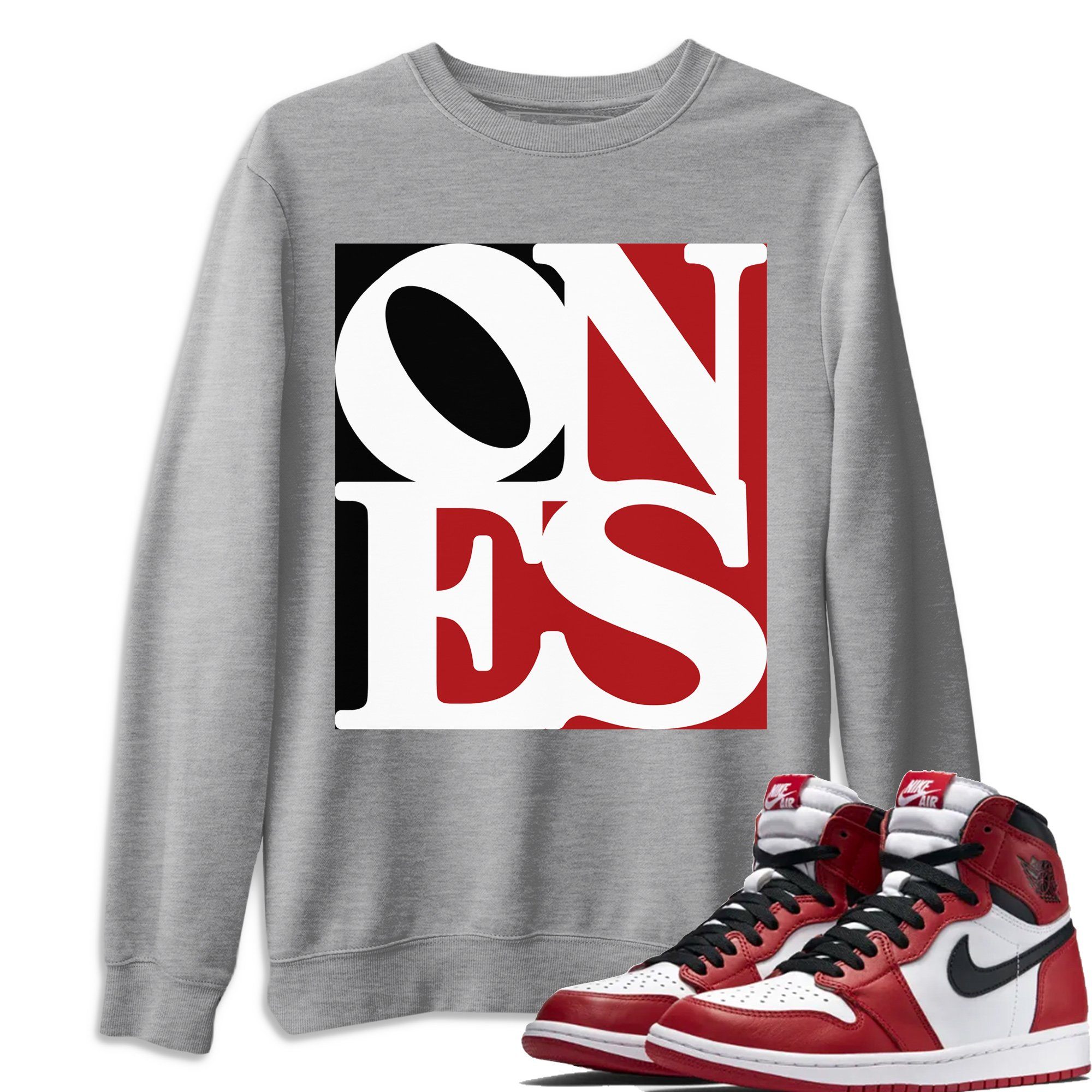 Jordan 1 Varsity Red Shirt To Match Jordans Ones Sneaker Tees Jordan 1 Varsity Red Drip Gear Zone Sneaker Matching Clothing Unisex Shirts