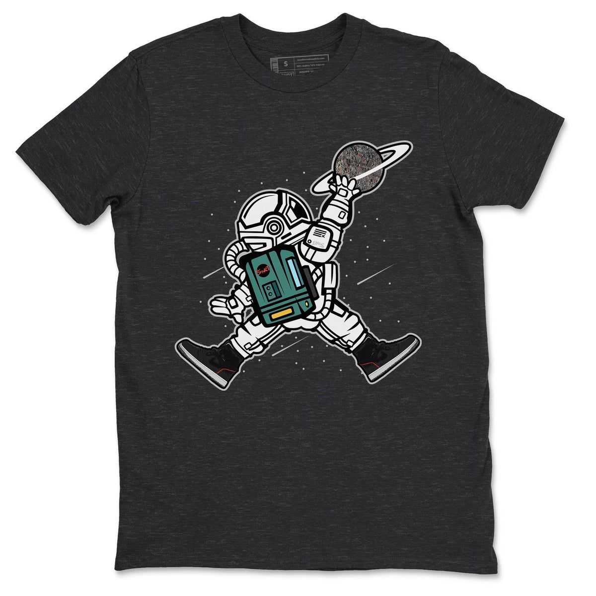 Jordan 1 Zoom Crater Sneaker Matching T-Shirt Space Jump Sneaker Tees Jordan 1 Zoom Crater Sneaker Release Tees Crew Neck Tees