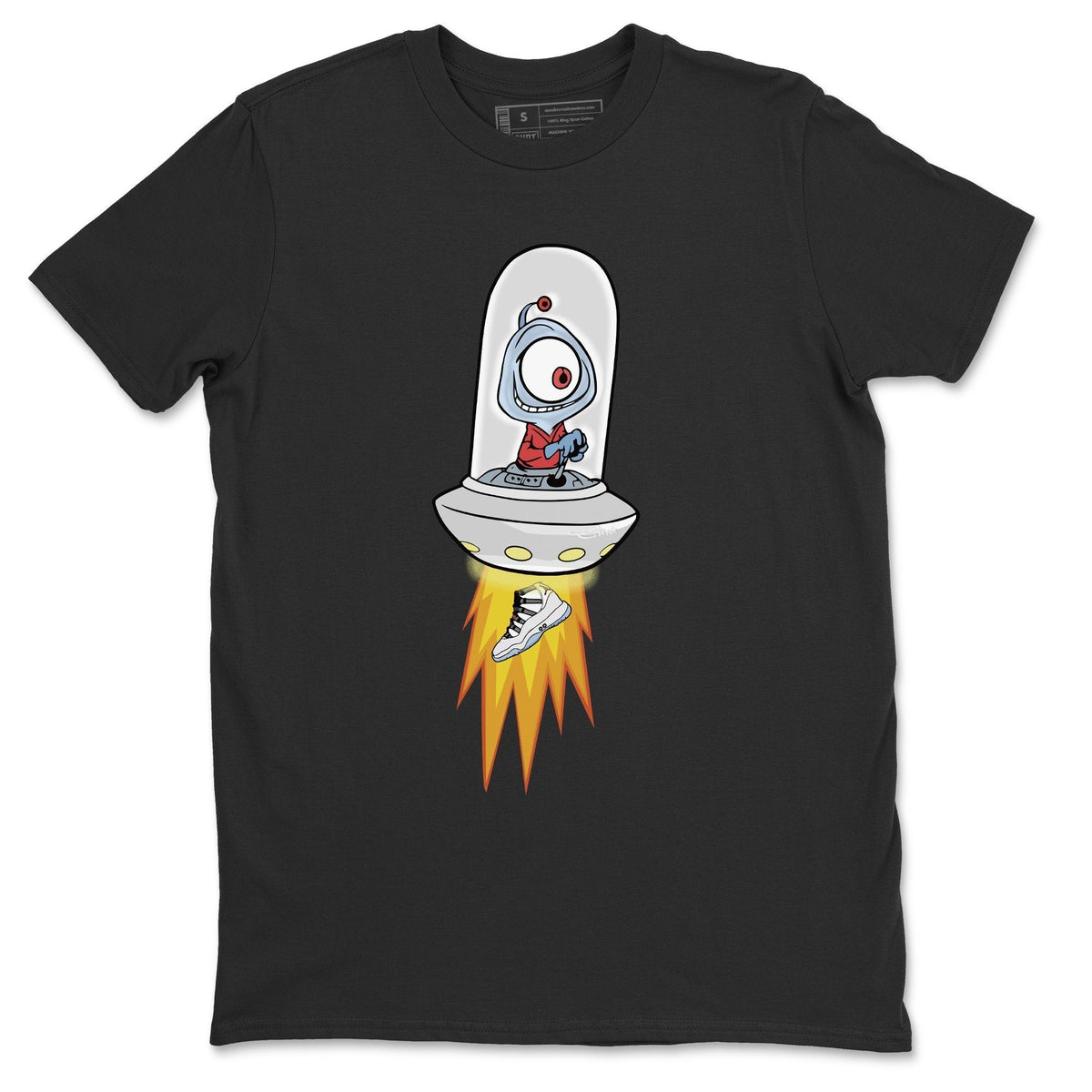 Jordan 11 Adapt Shirt To Match Jordans Alien Sneaker Tees Jordan 11 Adapt Drip Gear Zone Sneaker Matching Clothing Unisex Shirts