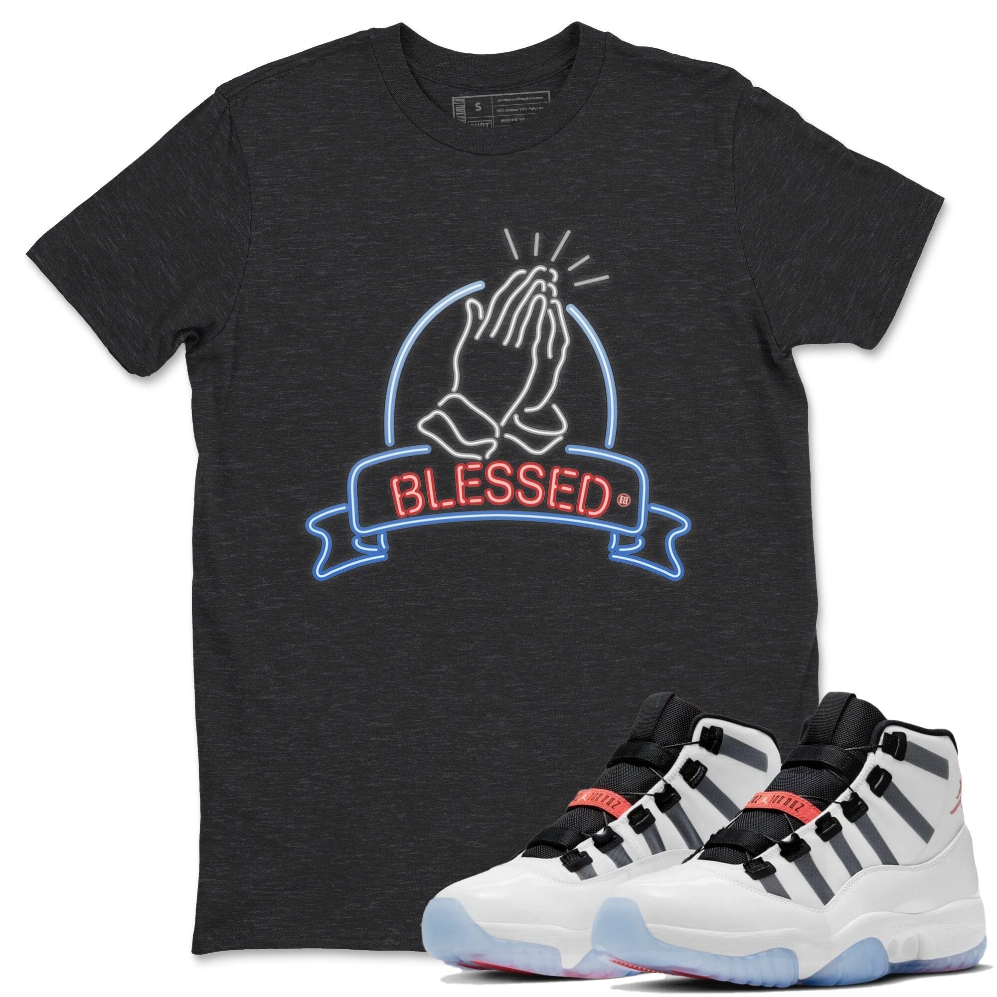 Jordan 11 Adapt Shirt To Match Jordans Blessed Sneaker Tees Jordan 11 Adapt Drip Gear Zone Sneaker Matching Clothing Unisex Shirts