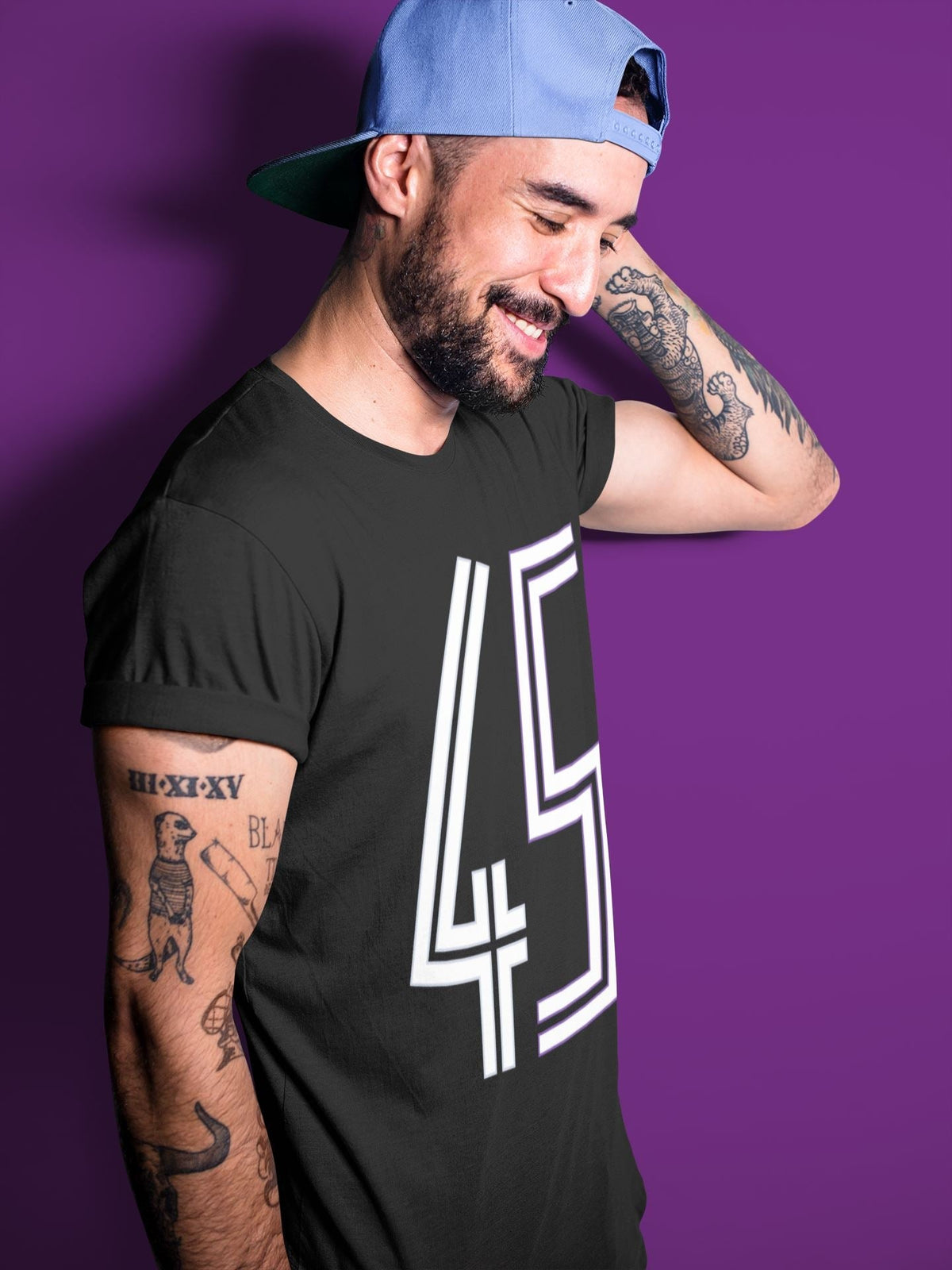 Jordan 11 Concord Sneaker Matching T-Shirt 45 Sneaker Tees Jordan 11 Concord Sneaker Release Tees Crew Neck Tees