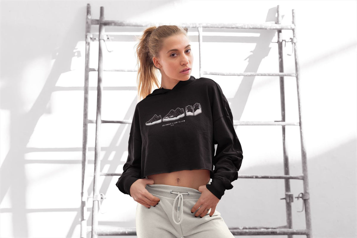 Jordan 11 72-10 Sneaker Matching T-Shirt Air Jordan 11 Prelude Sneaker Tees Jordan 11 72-10 Sneaker Release Tees Women's Shirts