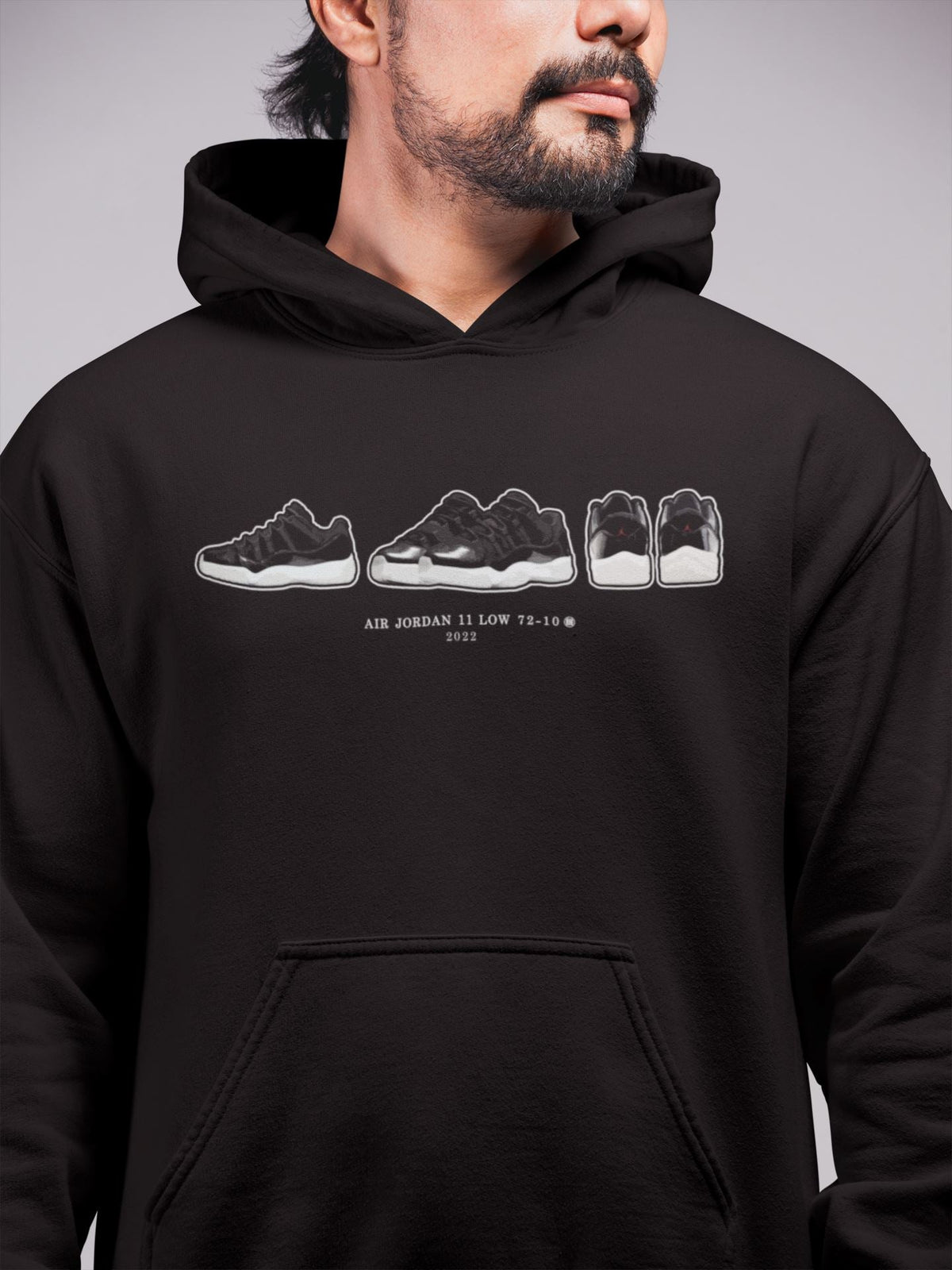 Jordan 11 72-10 Sneaker Matching T-Shirt Air Jordan 11 Prelude Sneaker Tees Jordan 11 72-10 Sneaker Release Tees Crew Neck Tees