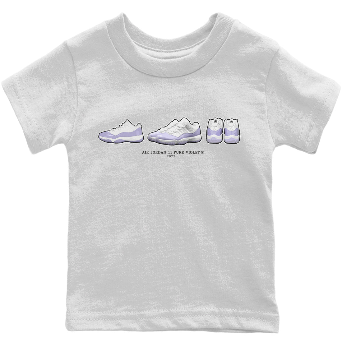 Jordan 11 Pure Violet Sneaker Matching T-Shirt Air Jordan 11 Prelude Sneaker Tees Jordan 11 Pure Violet Sneaker Release Tees Kids Shirts