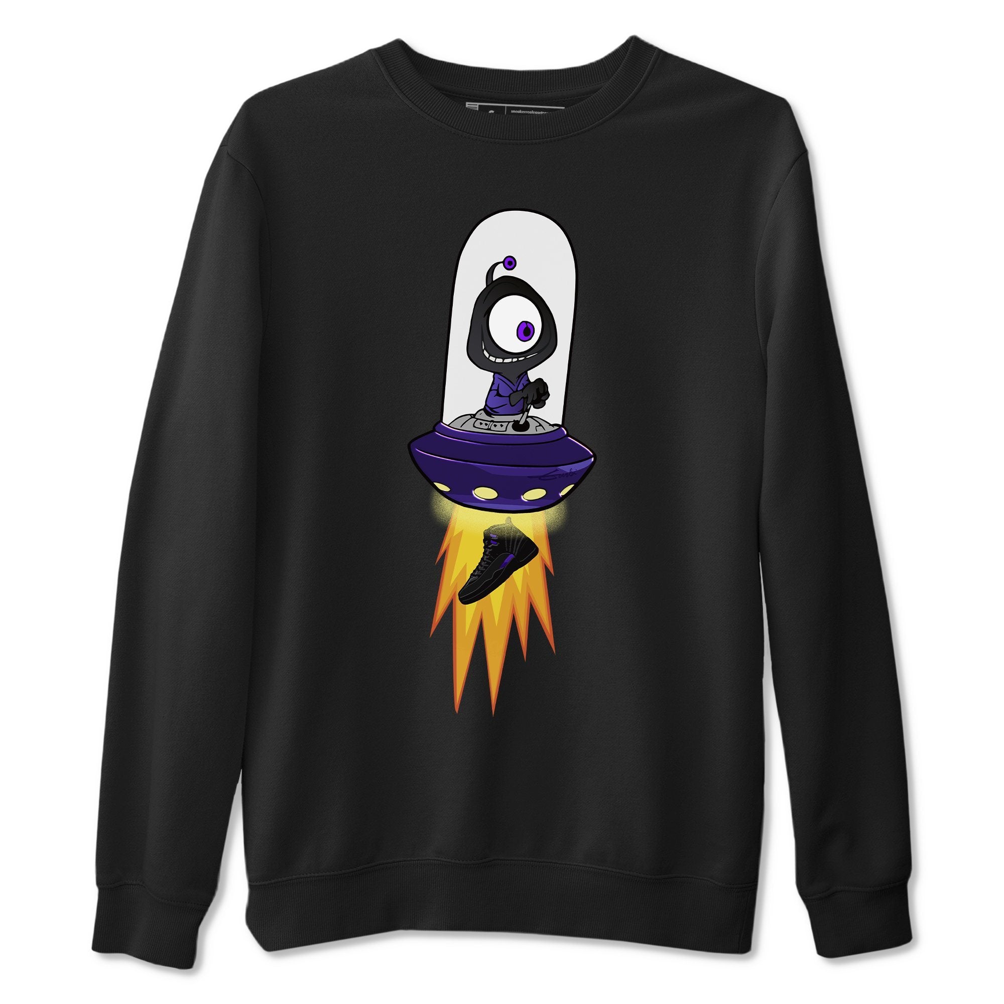 Jordan 12 Dark Concord Shirt To Match Jordans Alien Sneaker Tees Jordan 12 Dark Concord Drip Gear Zone Sneaker Matching Clothing Unisex Shirts