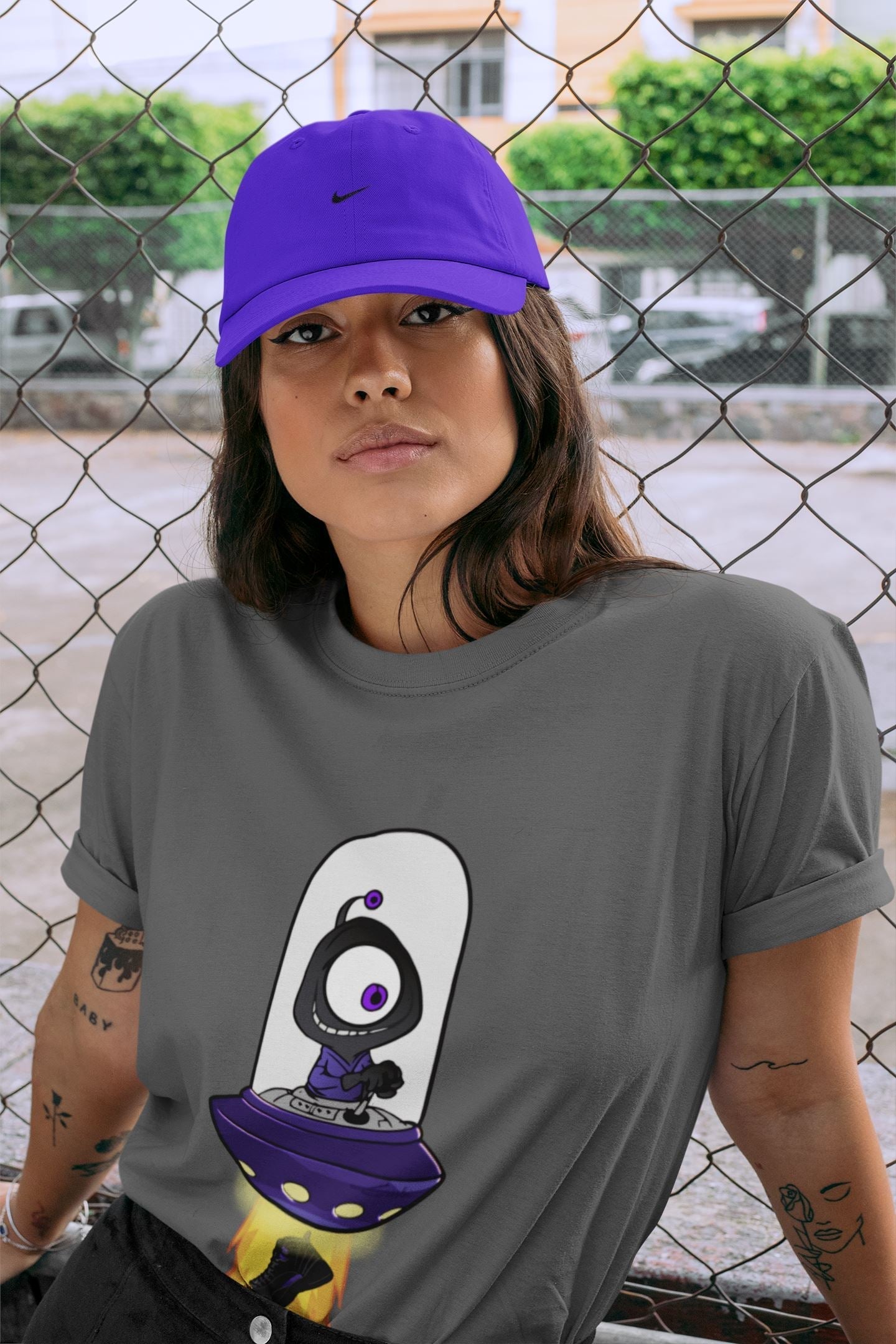 Jordan 12 Dark Concord Shirt To Match Jordans Alien Sneaker Tees Jordan 12 Dark Concord Drip Gear Zone Sneaker Matching Clothing Unisex Shirts