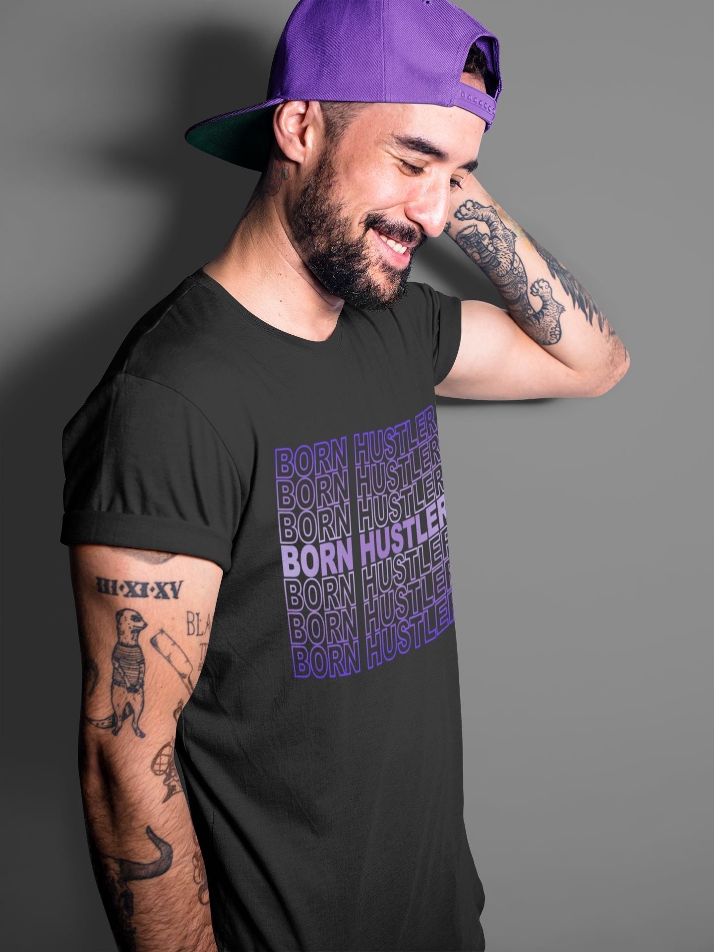 Jordan 12 Dark Concord Shirt To Match Jordans Born Hustler Sneaker Tees Jordan 12 Dark Concord Drip Gear Zone Sneaker Matching Clothing Unisex Shirts