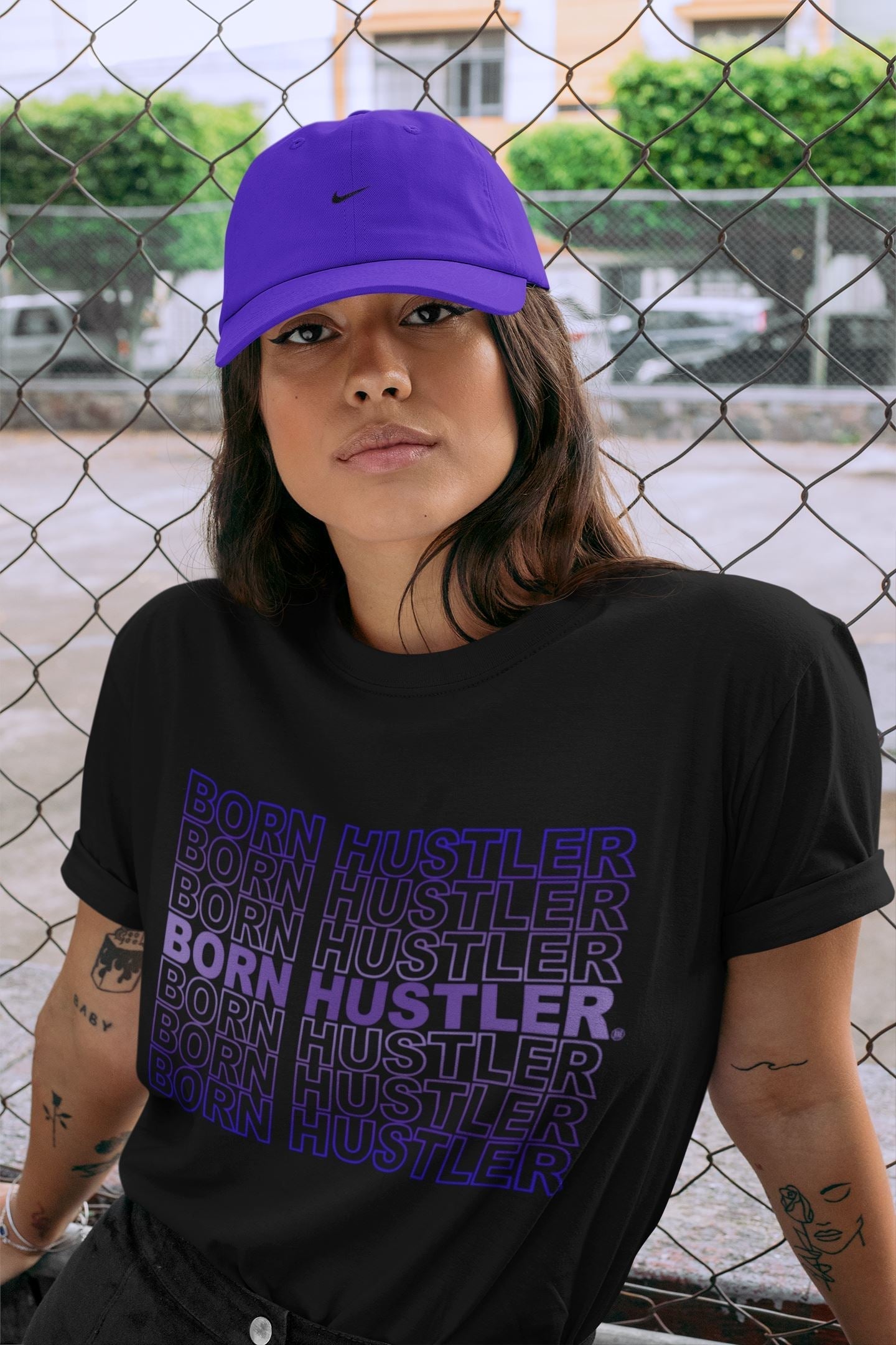 Jordan 12 Dark Concord Shirt To Match Jordans Born Hustler Sneaker Tees Jordan 12 Dark Concord Drip Gear Zone Sneaker Matching Clothing Unisex Shirts