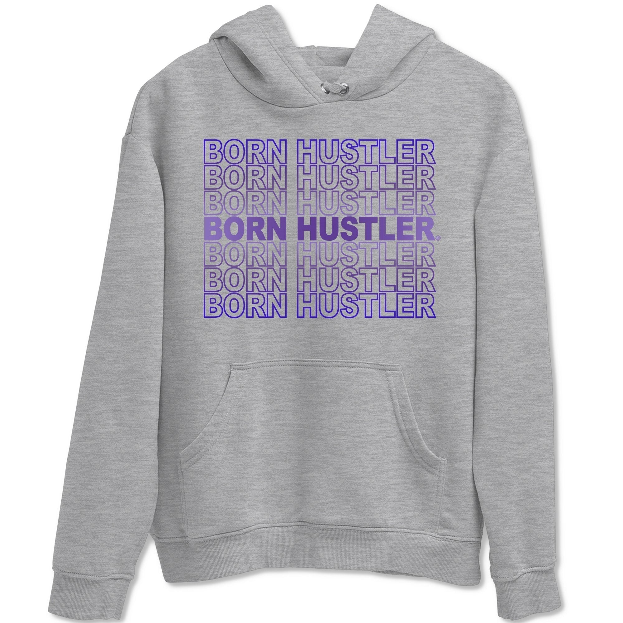 Jordan 12 Dark Concord Shirt To Match Jordans Born Hustler Sneaker Tees Jordan 12 Dark Concord Drip Gear Zone Sneaker Matching Clothing Unisex Shirts