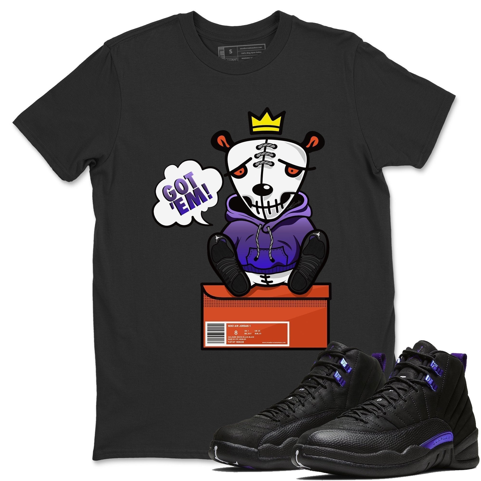 Jordan 12 Dark Concord Shirt To Match Jordans Got Em Sneaker Tees Jordan 12 Dark Concord Drip Gear Zone Sneaker Matching Clothing Unisex Shirts