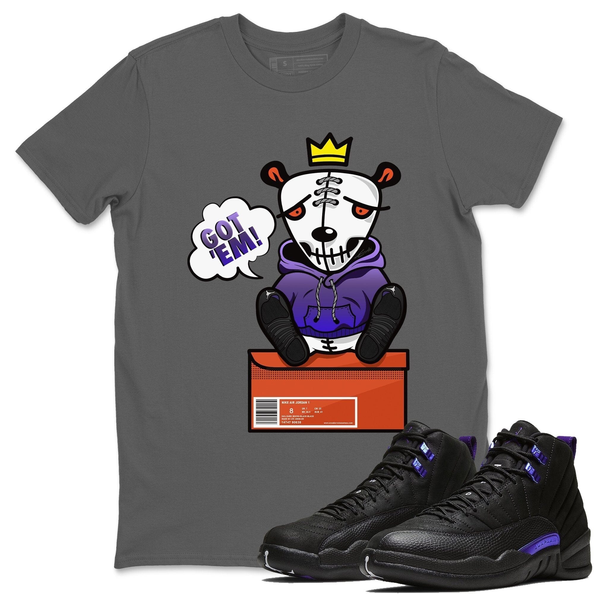 Jordan 12 Dark Concord Shirt To Match Jordans Got Em Sneaker Tees Jordan 12 Dark Concord Drip Gear Zone Sneaker Matching Clothing Unisex Shirts