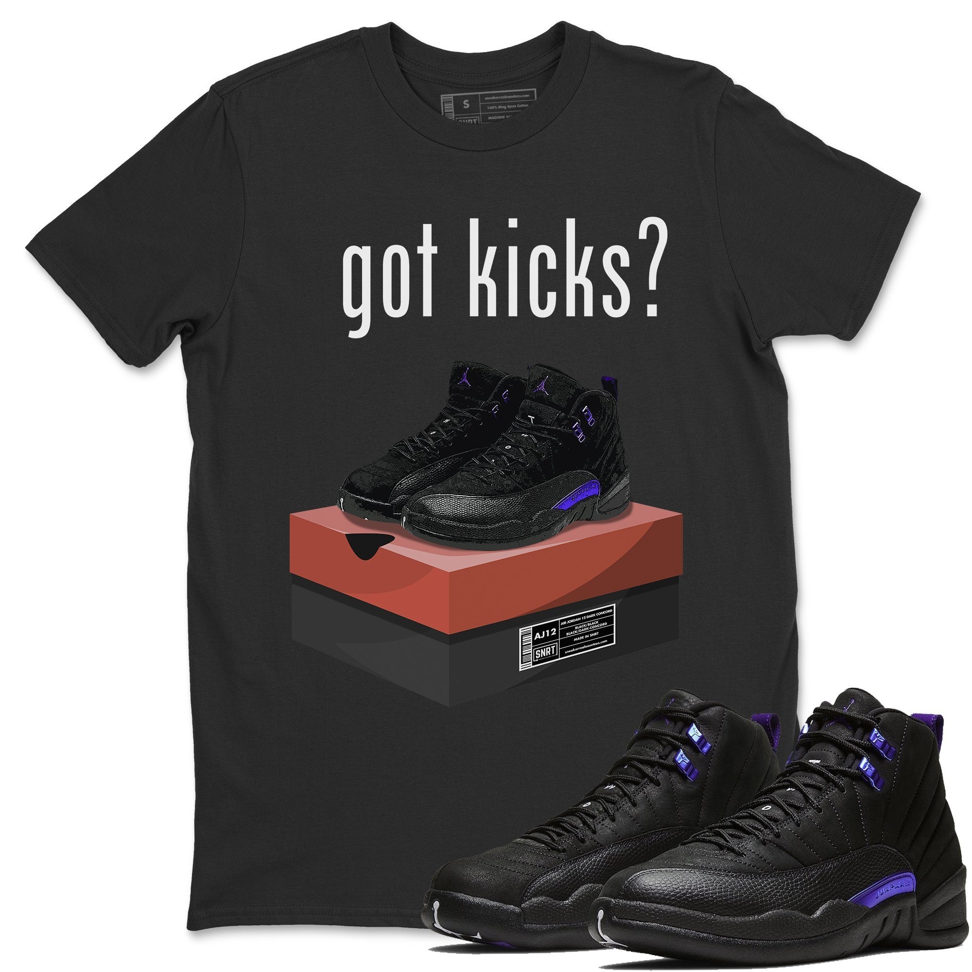 Jordan 12 Dark Concord Shirt To Match Jordans Got Kicks Sneaker Tees Jordan 12 Dark Concord Drip Gear Zone Sneaker Matching Clothing Unisex Shirts