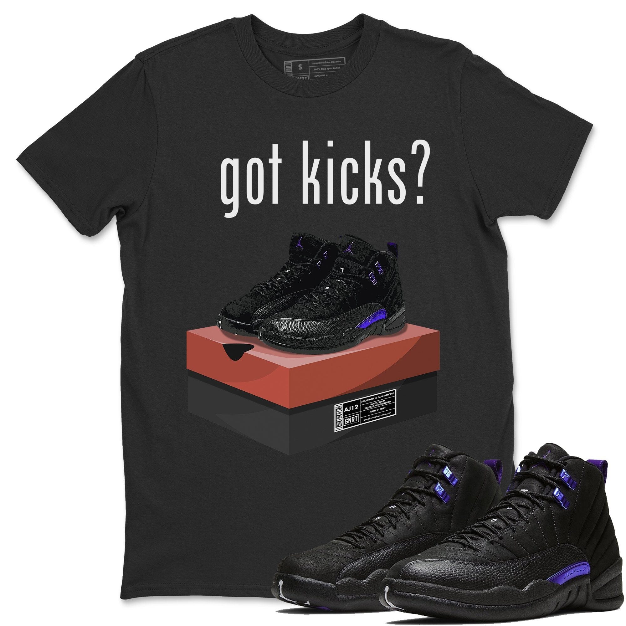 Jordan 12 Dark Concord Shirt To Match Jordans Got Kicks Sneaker Tees Jordan 12 Dark Concord Drip Gear Zone Sneaker Matching Clothing Unisex Shirts