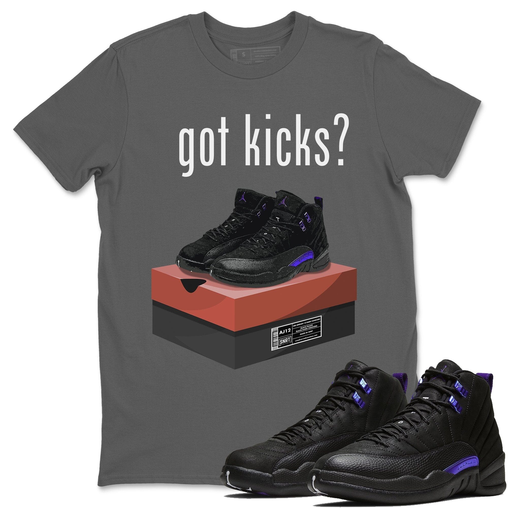 Jordan 12 Dark Concord Shirt To Match Jordans Got Kicks Sneaker Tees Jordan 12 Dark Concord Drip Gear Zone Sneaker Matching Clothing Unisex Shirts