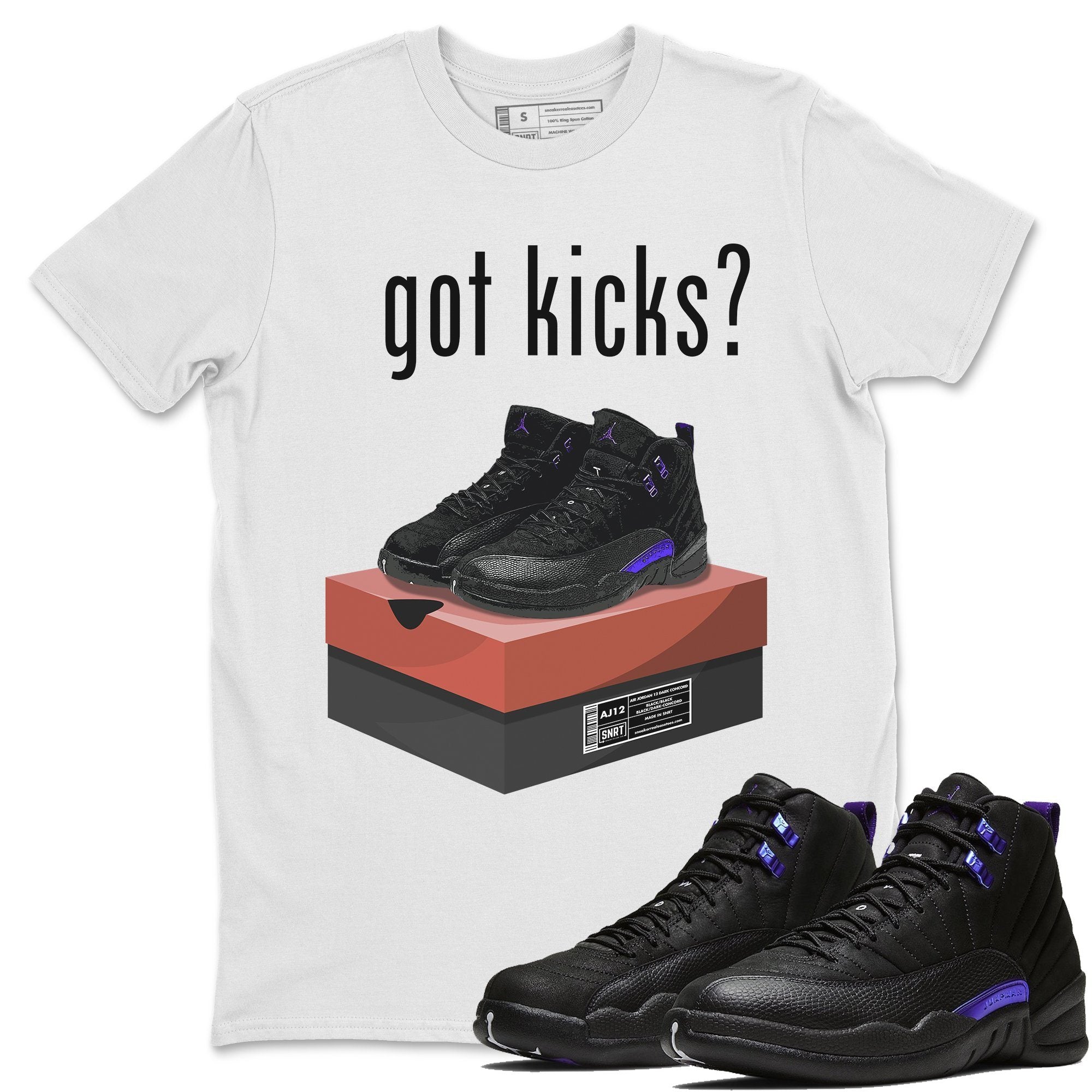 Jordan 12 Dark Concord Shirt To Match Jordans Got Kicks Sneaker Tees Jordan 12 Dark Concord Drip Gear Zone Sneaker Matching Clothing Unisex Shirts