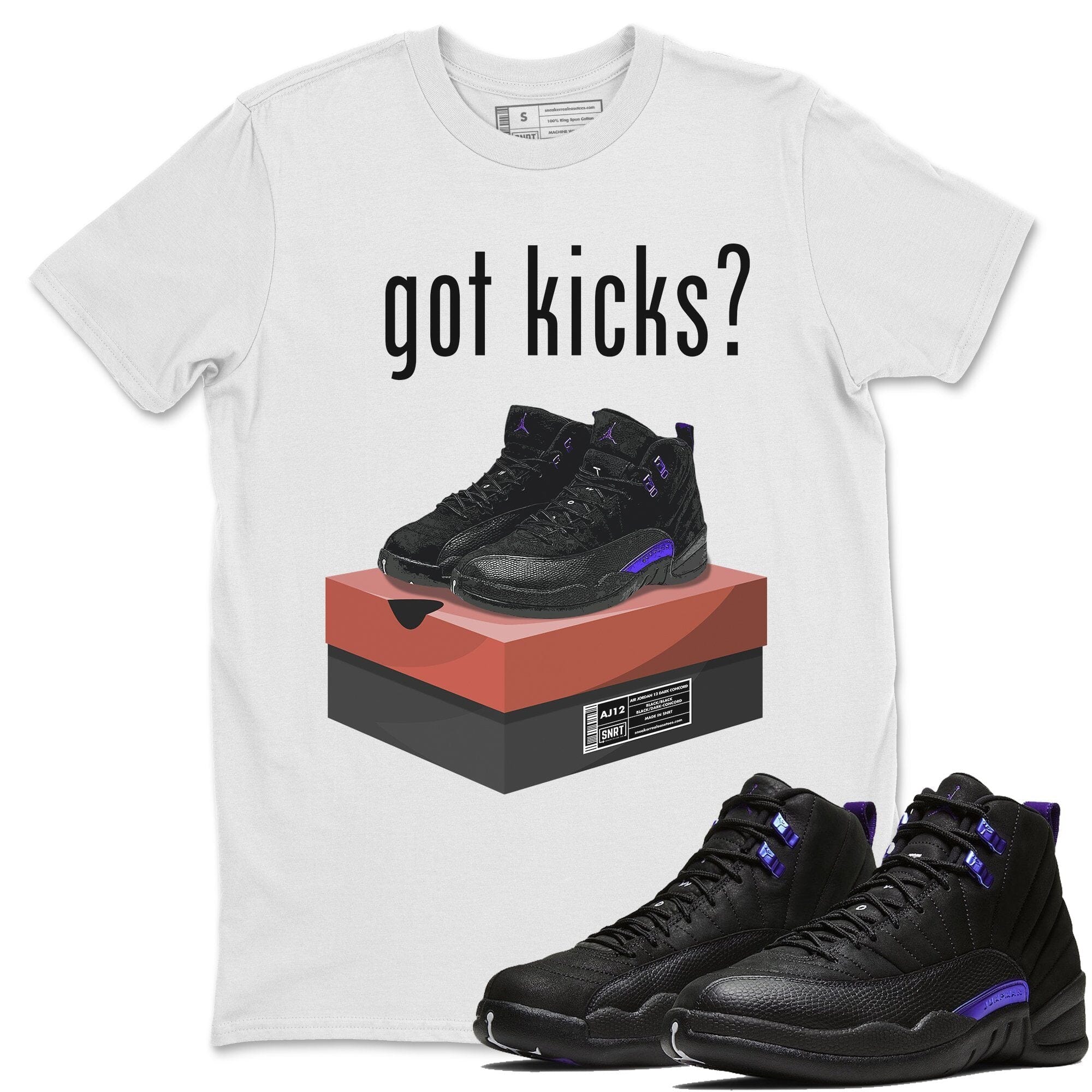 Jordan 12 Dark Concord Shirt To Match Jordans Got Kicks Sneaker Tees Jordan 12 Dark Concord Drip Gear Zone Sneaker Matching Clothing Unisex Shirts
