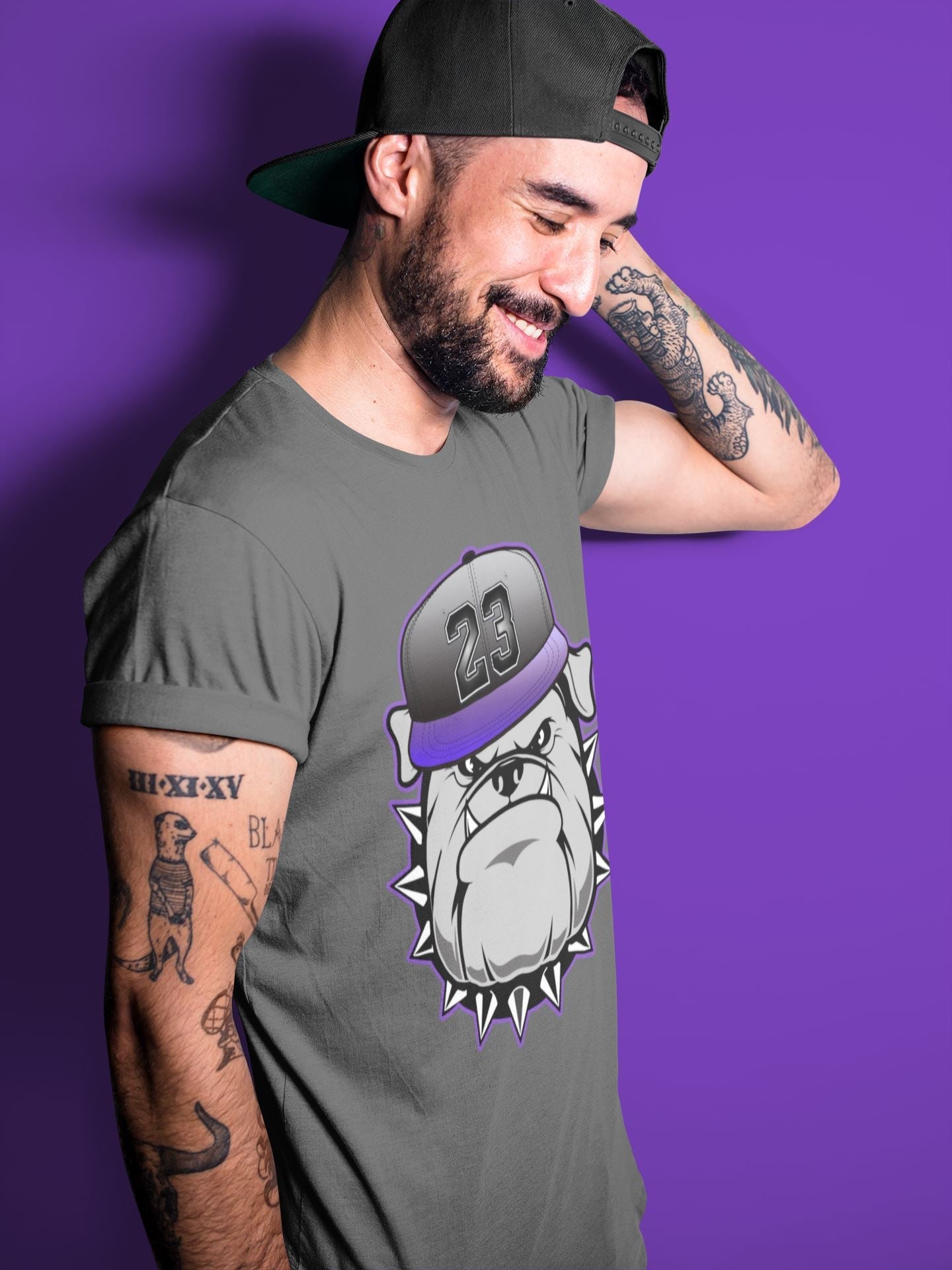 Jordan 12 Dark Concord Shirt To Match Jordans English Bulldog Sneaker Tees Jordan 12 Dark Concord Drip Gear Zone Sneaker Matching Clothing Unisex Shirts