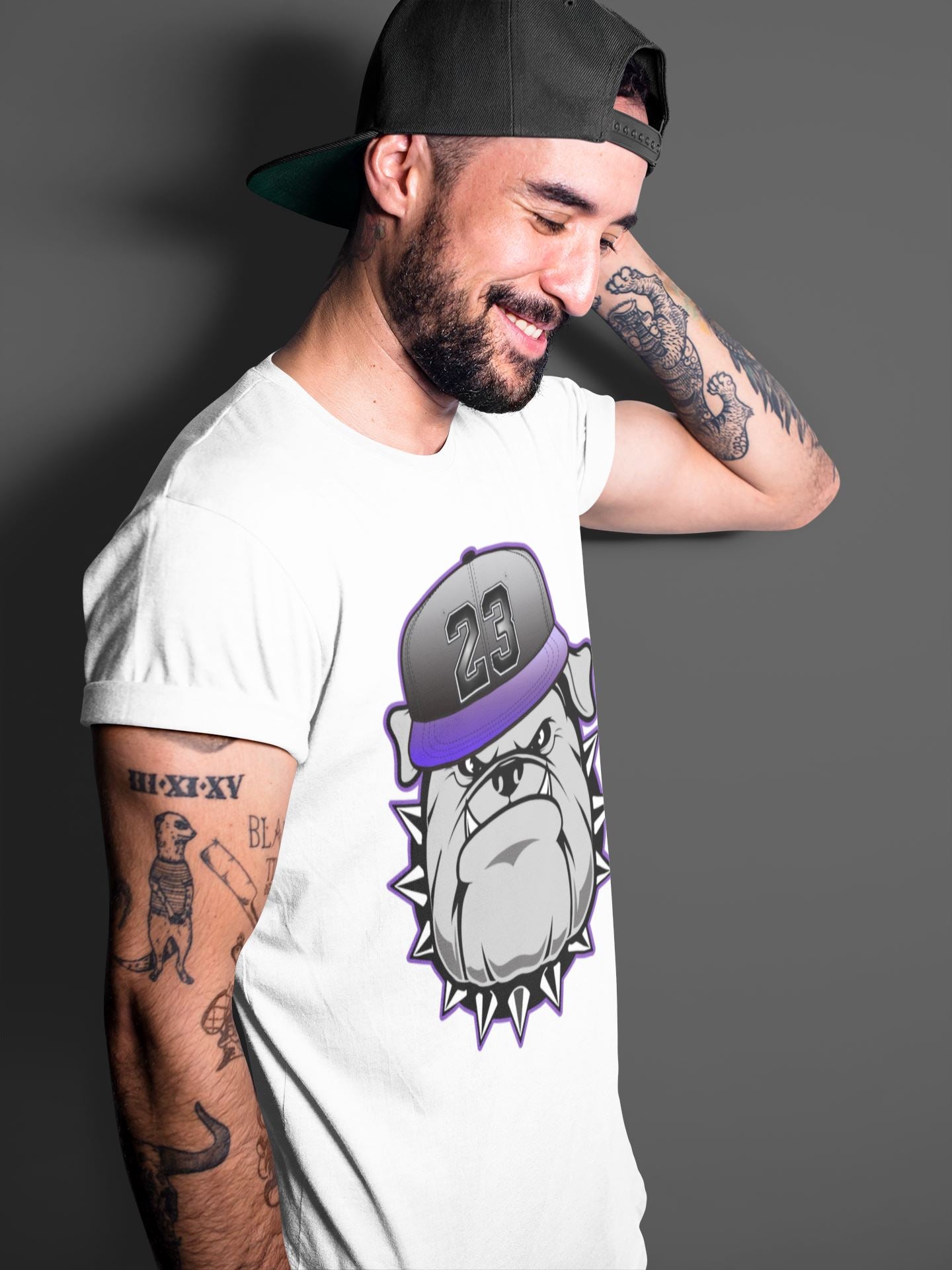 Jordan 12 Dark Concord Shirt To Match Jordans English Bulldog Sneaker Tees Jordan 12 Dark Concord Drip Gear Zone Sneaker Matching Clothing Unisex Shirts