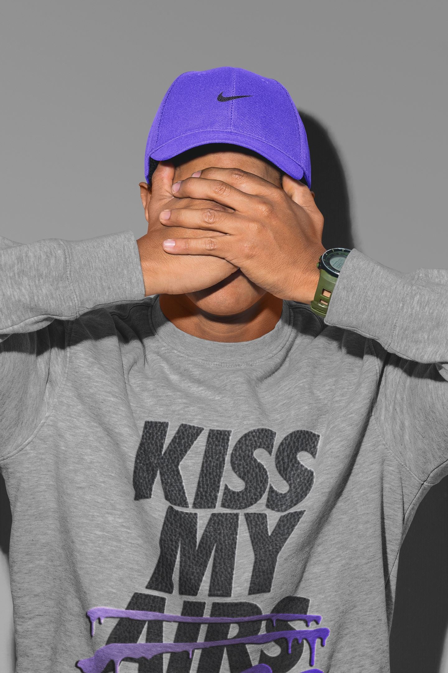 Jordan 12 Dark Concord Shirt To Match Jordans Kiss My Ass Sneaker Tees Jordan 12 Dark Concord Drip Gear Zone Sneaker Matching Clothing Unisex Shirts