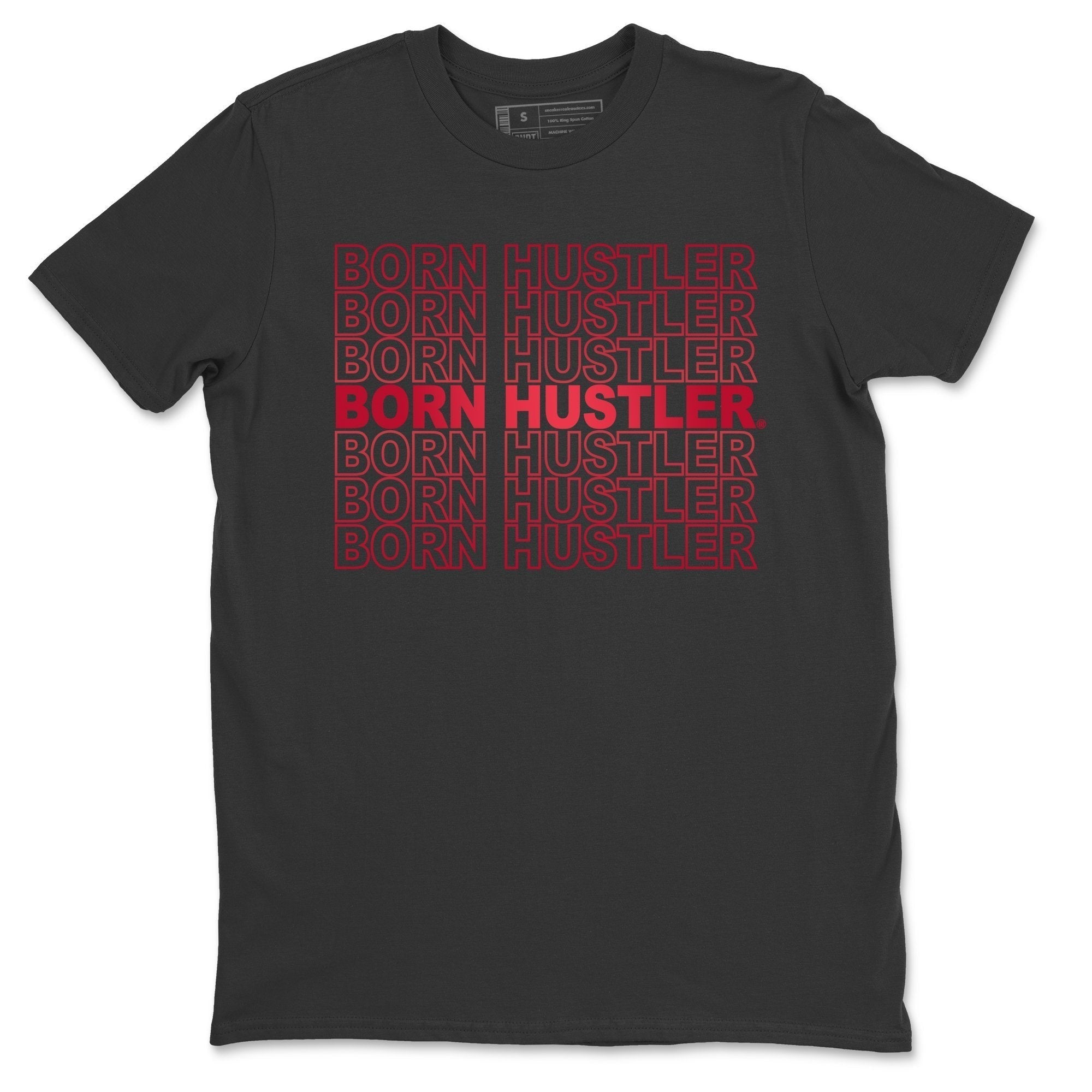 Jordan 12 Reverse Flu Game Shirt To Match Jordans Born Hustler Sneaker Tees Jordan 12 Reverse Flu Game Drip Gear Zone Sneaker Matching Clothing Unisex Shirts