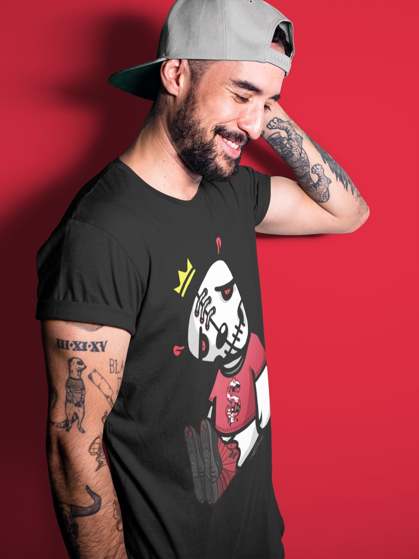 Jordan 12 Reverse Flu Game Shirt To Match Jordans Dead Dolls Sneaker Tees Jordan 12 Reverse Flu Game Drip Gear Zone Sneaker Matching Clothing Unisex Shirts