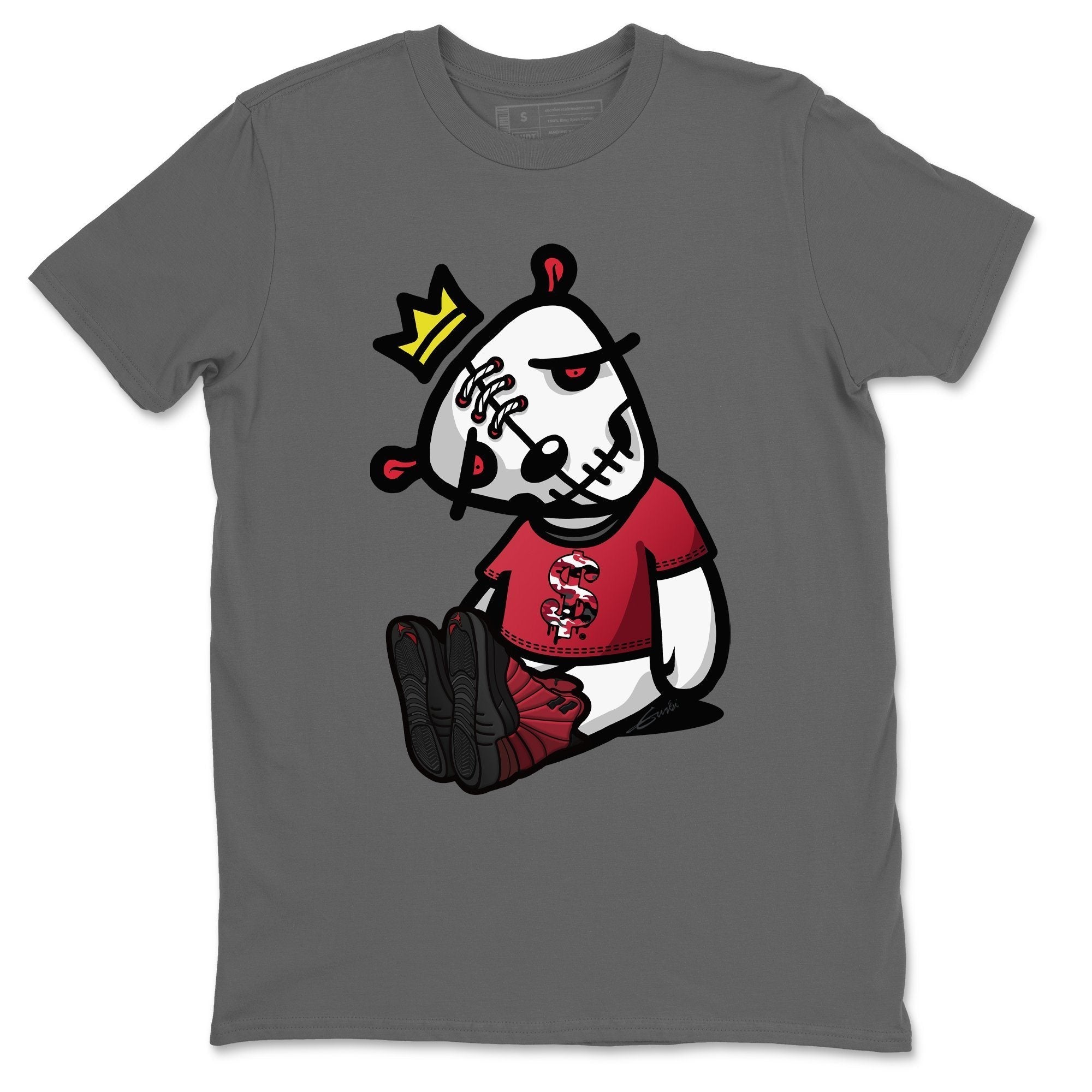 Jordan 12 Reverse Flu Game Shirt To Match Jordans Dead Dolls Sneaker Tees Jordan 12 Reverse Flu Game Drip Gear Zone Sneaker Matching Clothing Unisex Shirts