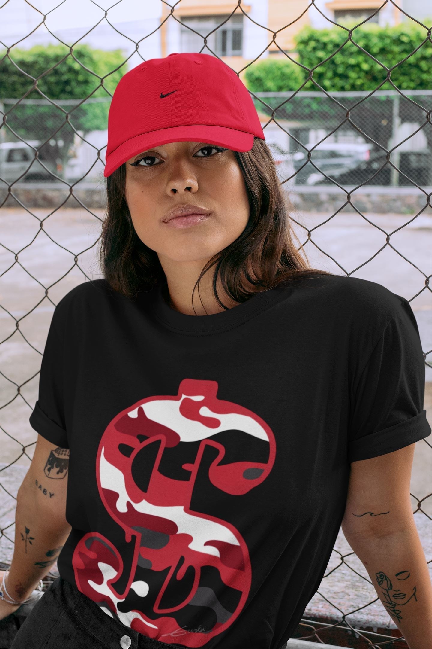 Jordan 12 Reverse Flu Game Shirt To Match Jordans Dollar Camo Sneaker Tees Jordan 12 Reverse Flu Game Drip Gear Zone Sneaker Matching Clothing Unisex Shirts