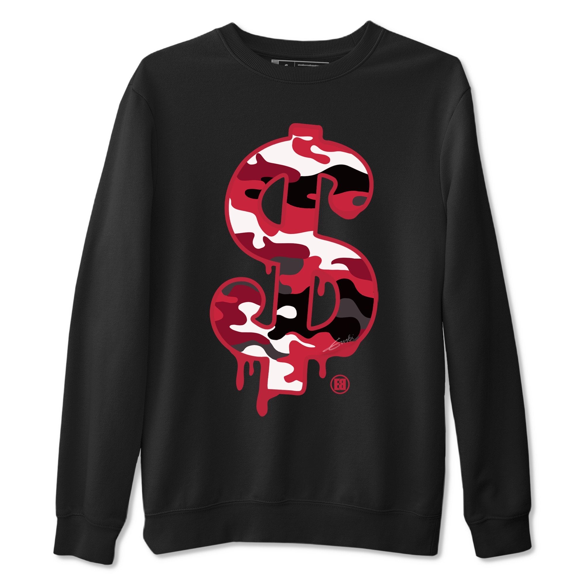 Jordan 12 Reverse Flu Game Shirt To Match Jordans Dollar Camo Sneaker Tees Jordan 12 Reverse Flu Game Drip Gear Zone Sneaker Matching Clothing Unisex Shirts