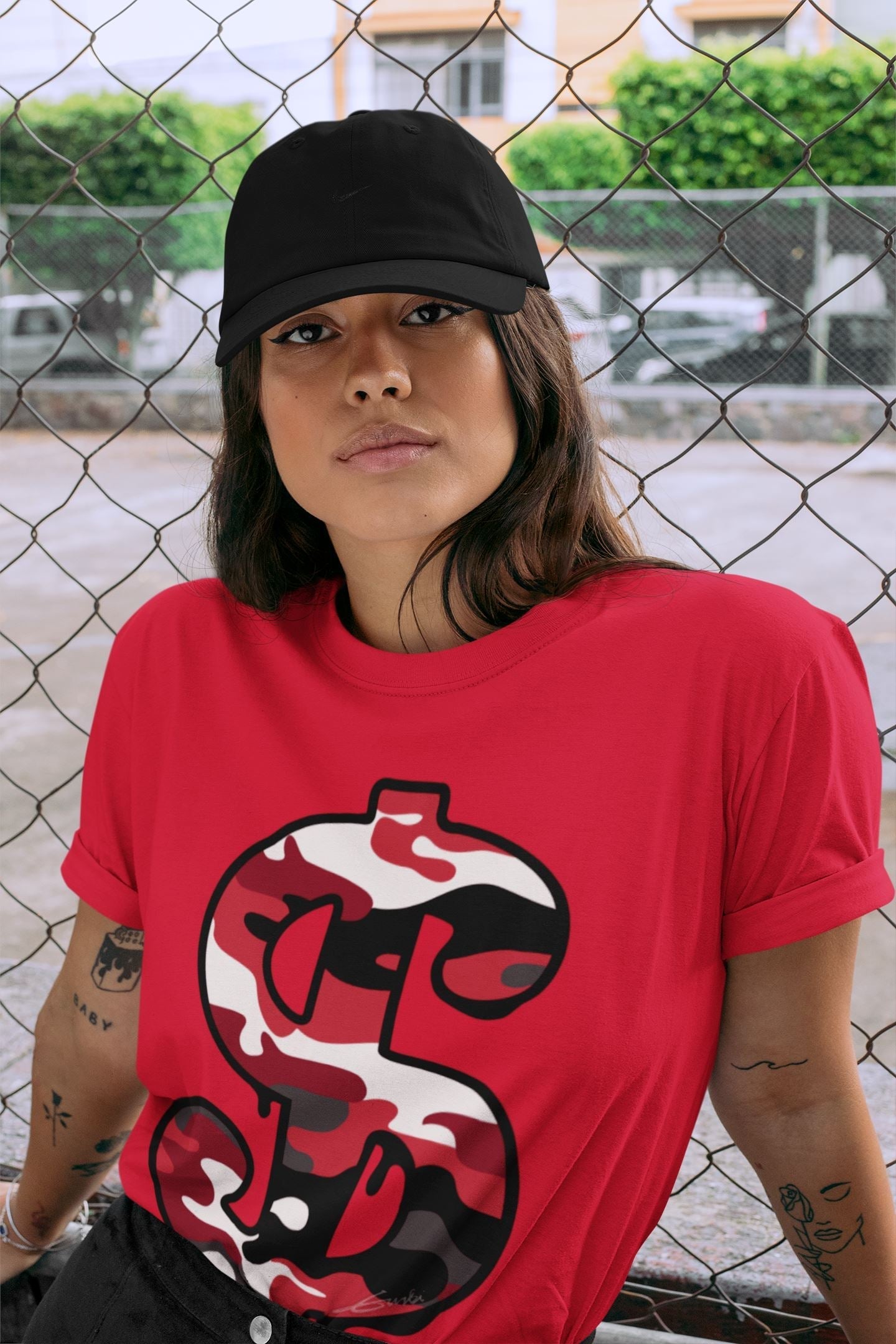 Jordan 12 Reverse Flu Game Shirt To Match Jordans Dollar Camo Sneaker Tees Jordan 12 Reverse Flu Game Drip Gear Zone Sneaker Matching Clothing Unisex Shirts