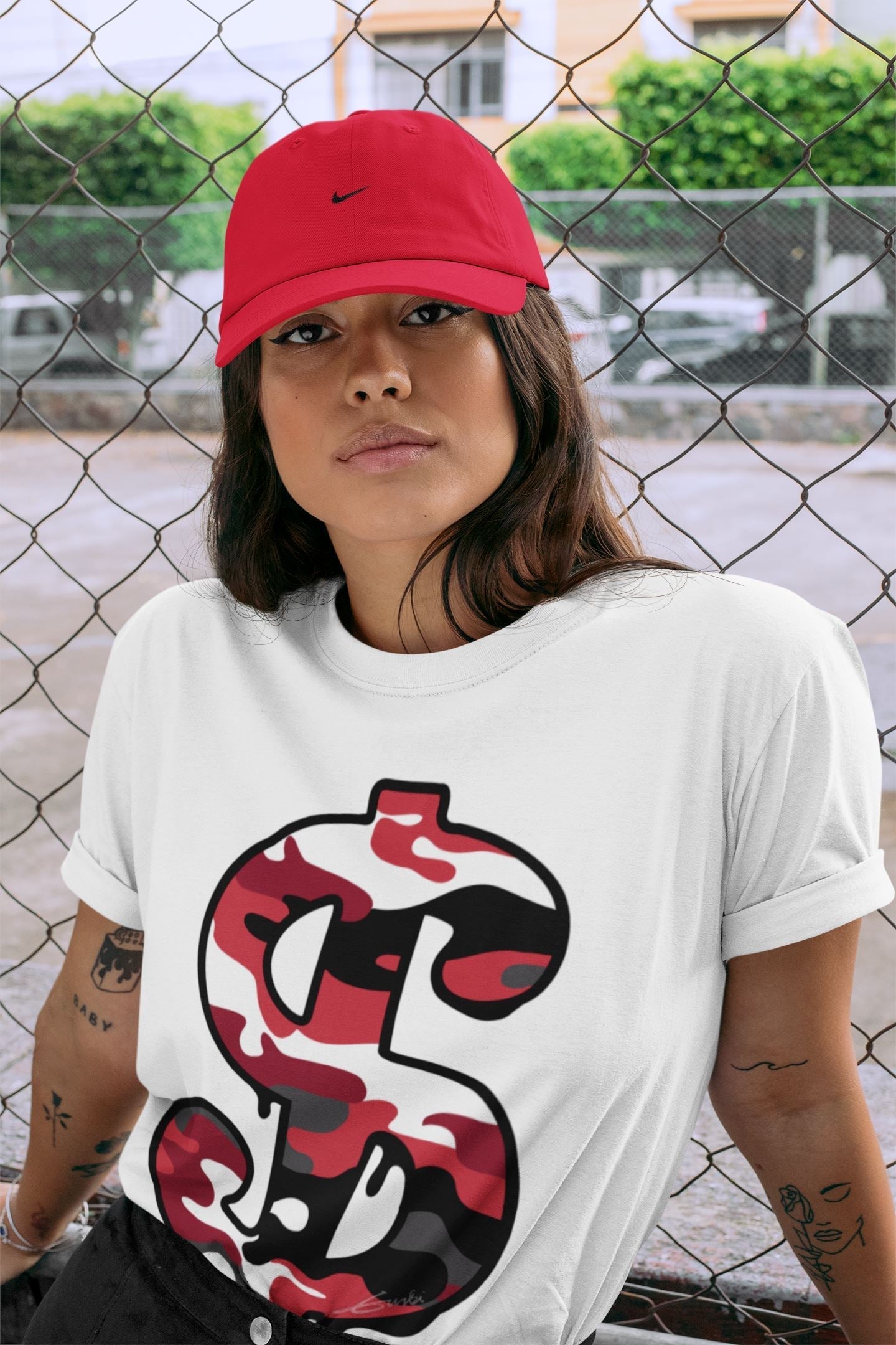 Jordan 12 Reverse Flu Game Shirt To Match Jordans Dollar Camo Sneaker Tees Jordan 12 Reverse Flu Game Drip Gear Zone Sneaker Matching Clothing Unisex Shirts