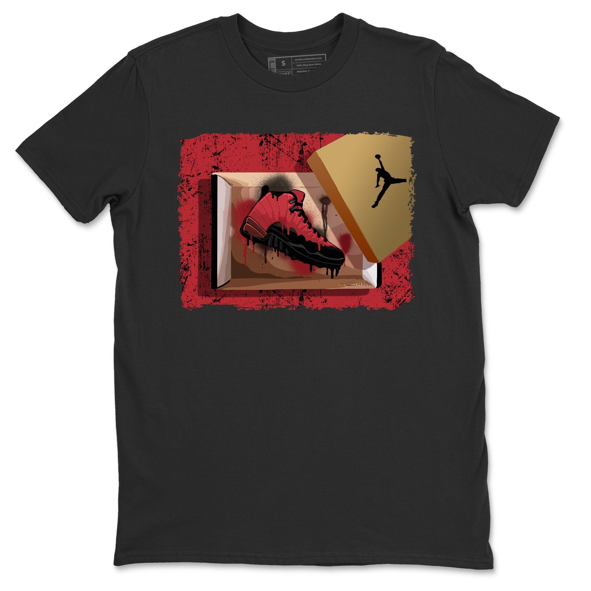 Jordan 12 Reverse Flu Game Shirt To Match Jordans New Kicks Sneaker Tees Jordan 12 Reverse Flu Game Drip Gear Zone Sneaker Matching Clothing Unisex Shirts