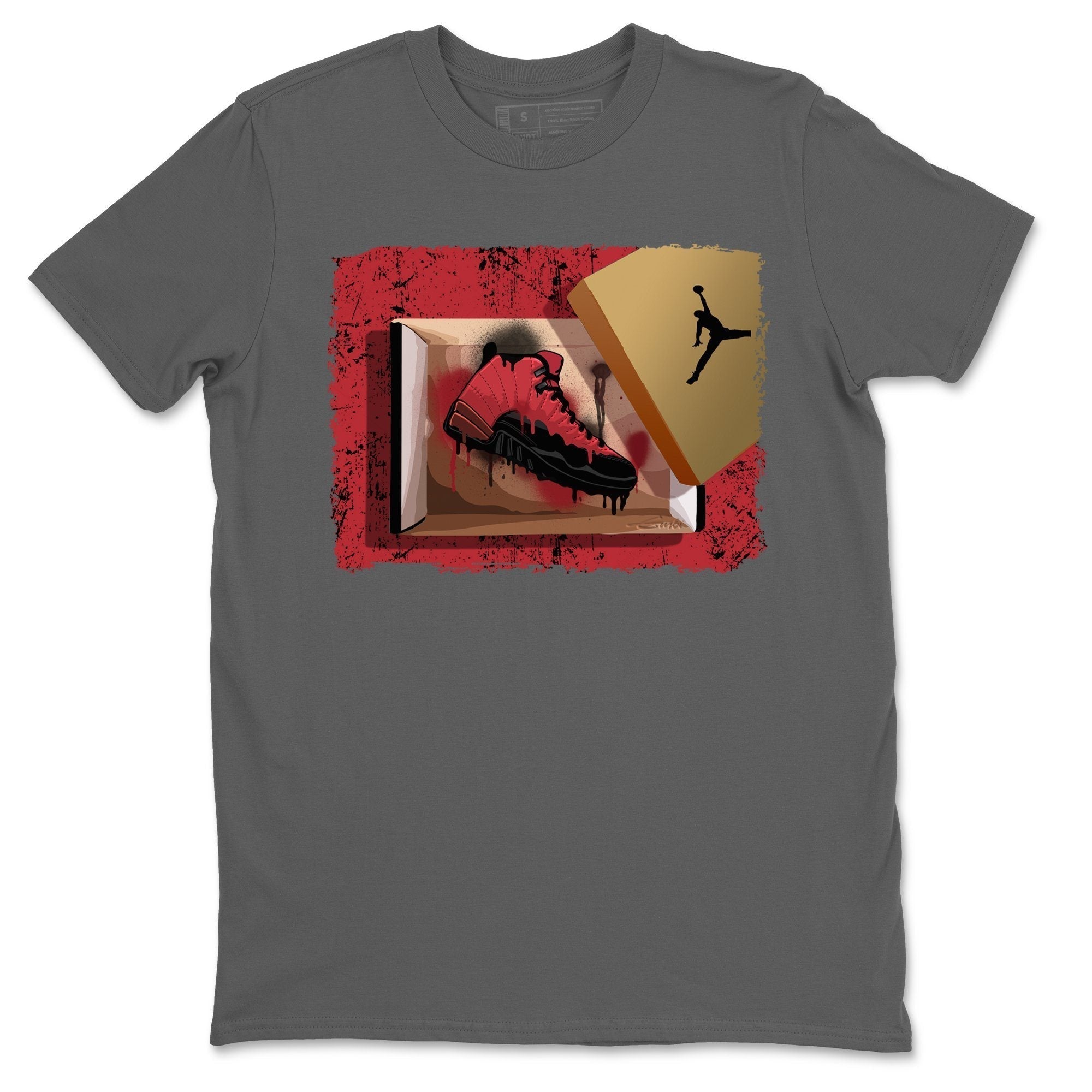 Jordan 12 Reverse Flu Game Shirt To Match Jordans New Kicks Sneaker Tees Jordan 12 Reverse Flu Game Drip Gear Zone Sneaker Matching Clothing Unisex Shirts