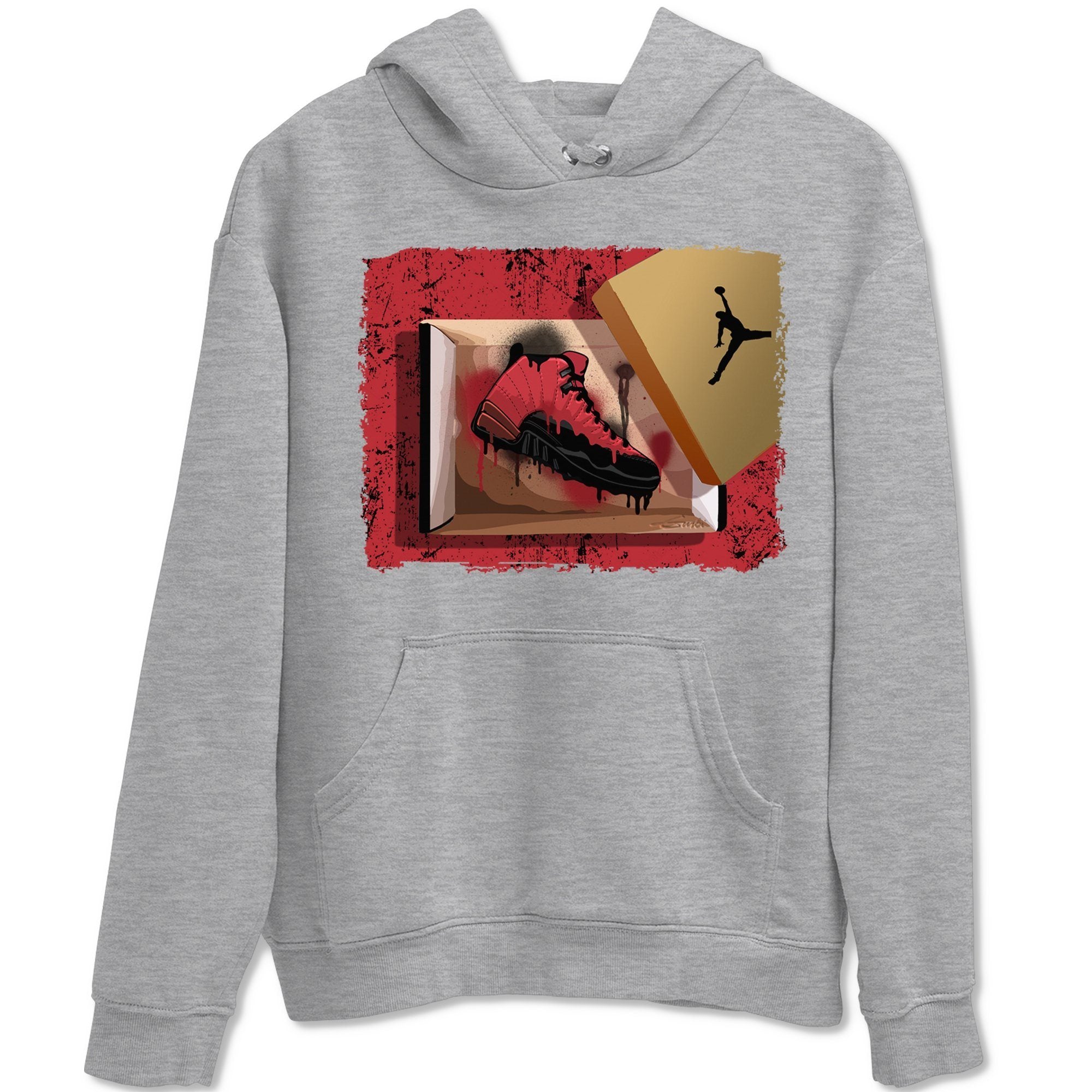 Jordan 12 Reverse Flu Game Shirt To Match Jordans New Kicks Sneaker Tees Jordan 12 Reverse Flu Game Drip Gear Zone Sneaker Matching Clothing Unisex Shirts