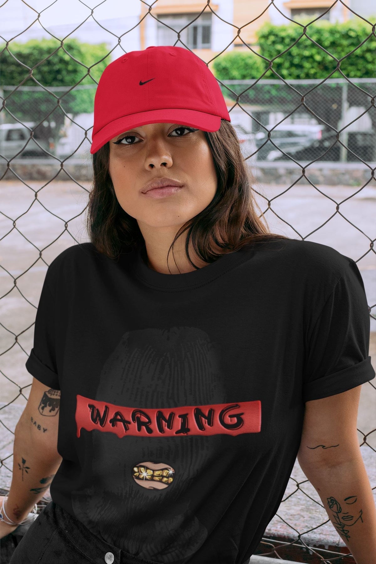 Jordan 12 Reverse Flu Game Sneaker Matching T-Shirt Warning Sneaker Tees Jordan 12 Reverse Flu Game Sneaker Release Tees Crew Neck Tees