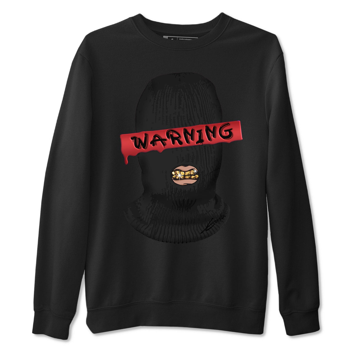 Jordan 12 Reverse Flu Game Sneaker Matching T-Shirt Warning Sneaker Tees Jordan 12 Reverse Flu Game Sneaker Release Tees Crew Neck Tees