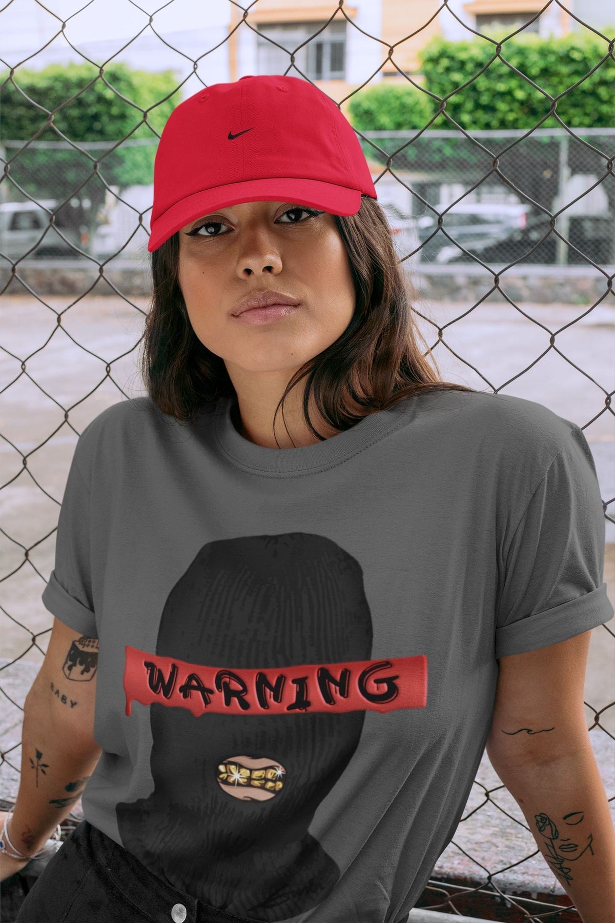 Jordan 12 Reverse Flu Game Sneaker Matching T-Shirt Warning Sneaker Tees Jordan 12 Reverse Flu Game Sneaker Release Tees Crew Neck Tees