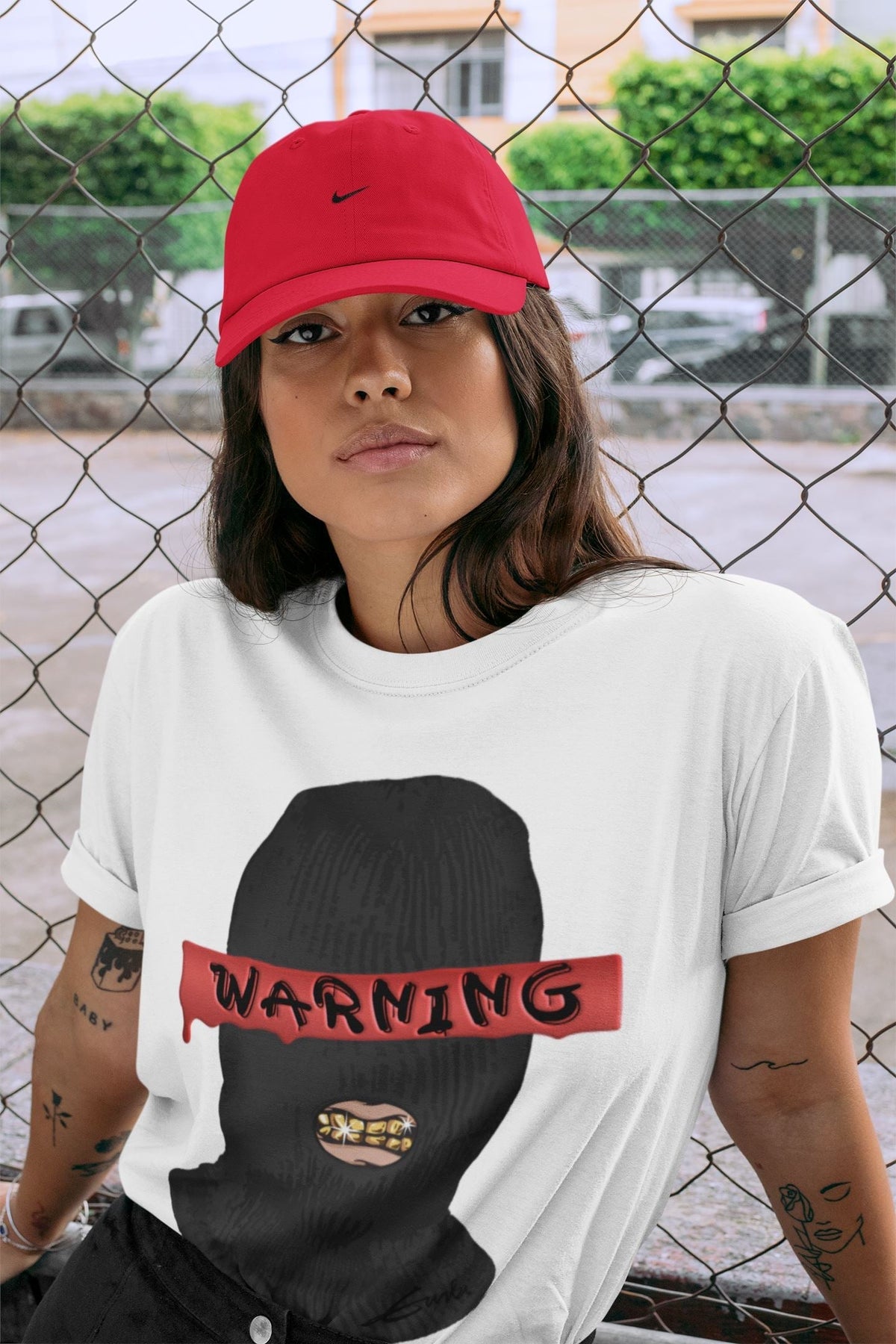 Jordan 12 Reverse Flu Game Sneaker Matching T-Shirt Warning Sneaker Tees Jordan 12 Reverse Flu Game Sneaker Release Tees Crew Neck Tees