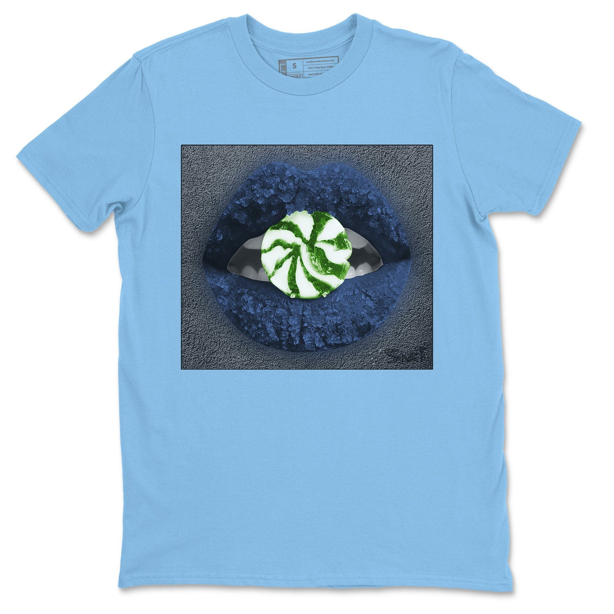 Jordan 13 Flint Sneaker Matching T-Shirt Lips Candy Sneaker Tees Jordan 13 Flint Sneaker Release Tees Crew Neck Tees