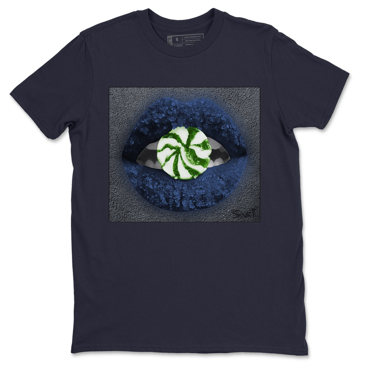 Jordan 13 Flint Sneaker Matching T-Shirt Lips Candy Sneaker Tees Jordan 13 Flint Sneaker Release Tees Crew Neck Tees