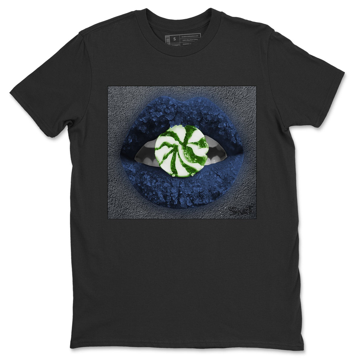 Jordan 13 Flint Sneaker Matching T-Shirt Lips Candy Sneaker Tees Jordan 13 Flint Sneaker Release Tees Crew Neck Tees