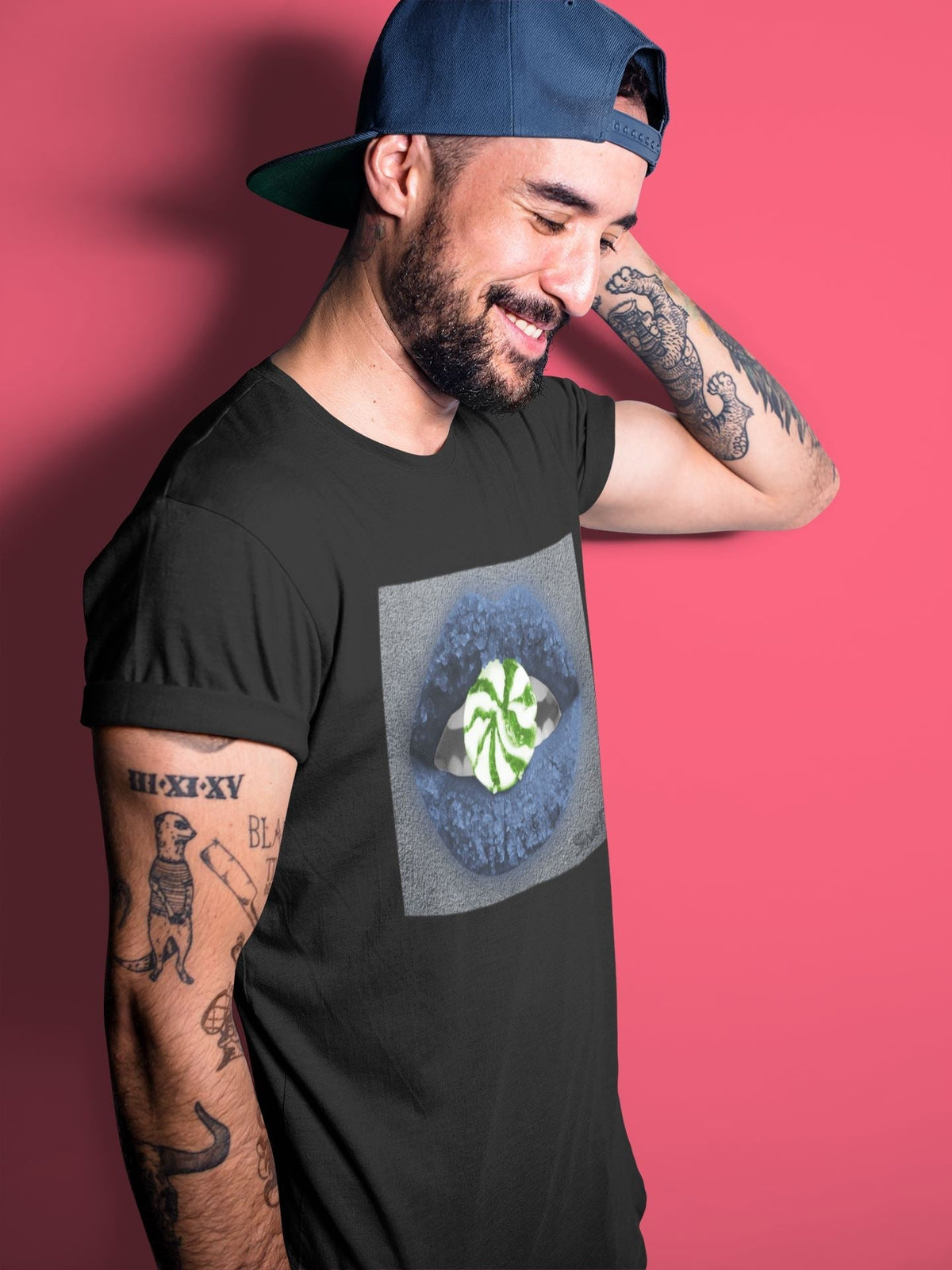 Jordan 13 Flint Sneaker Matching T-Shirt Lips Candy Sneaker Tees Jordan 13 Flint Sneaker Release Tees Crew Neck Tees