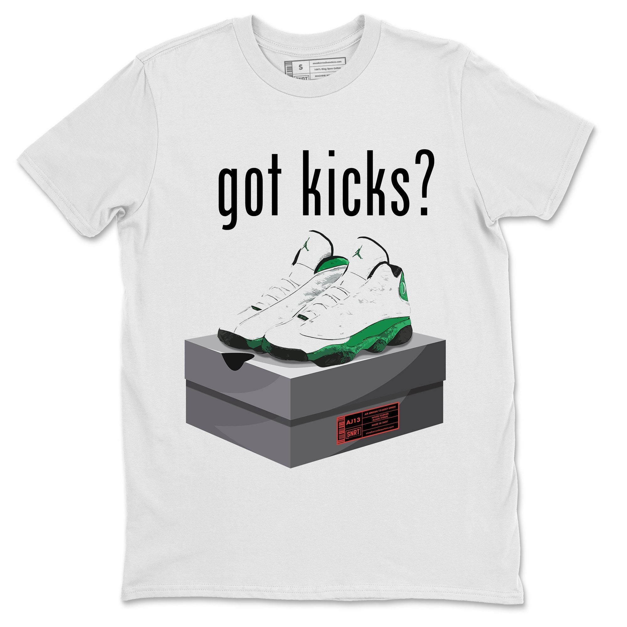 Jordan 13 Lucky Green Shirt To Match Jordans Got Kicks Sneaker Tees Jordan 13 Lucky Green Drip Gear Zone Sneaker Matching Clothing Unisex Shirts