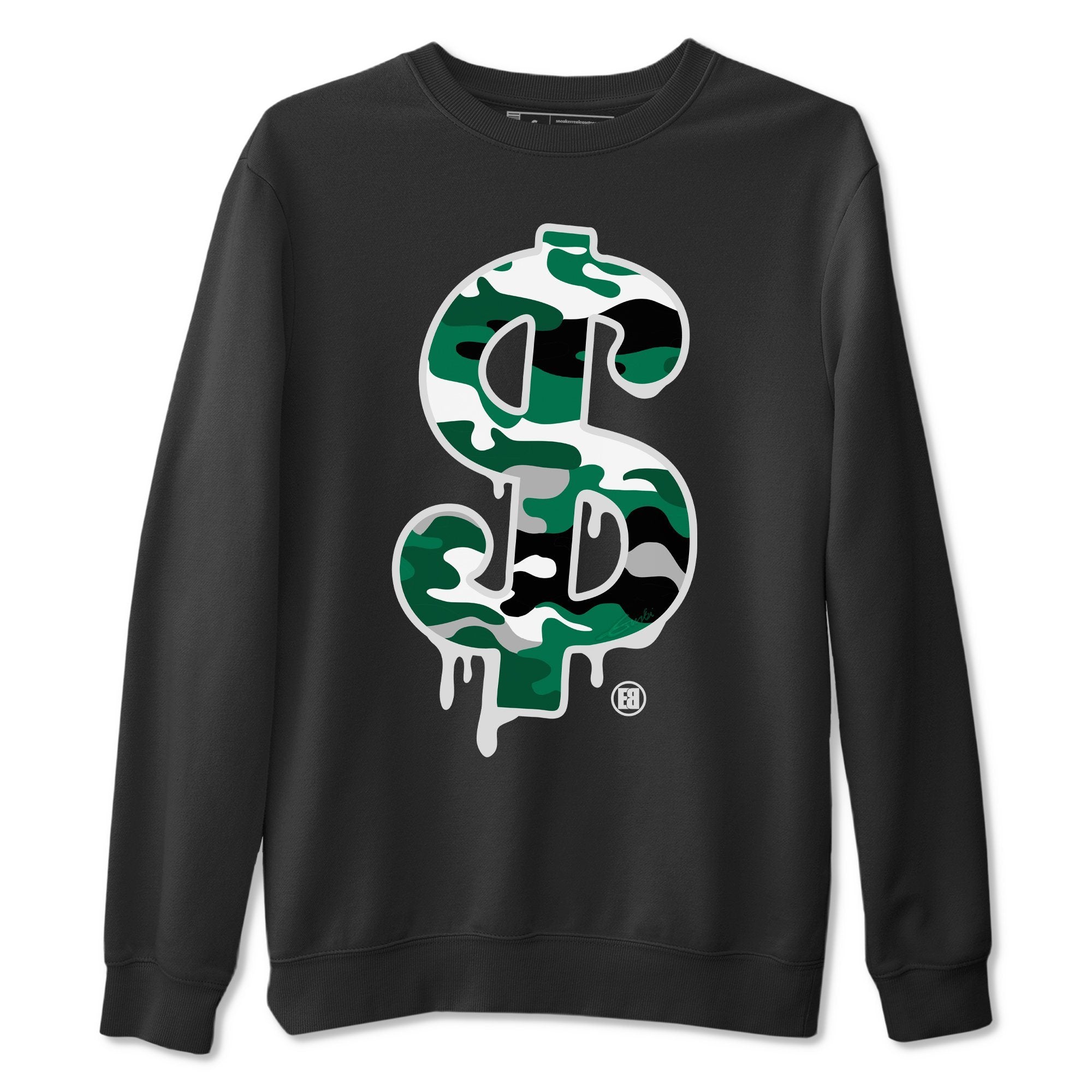 Jordan 13 Lucky Green Shirt To Match Jordans Dollar Camo Sneaker Tees Jordan 13 Lucky Green Drip Gear Zone Sneaker Matching Clothing Unisex Shirts