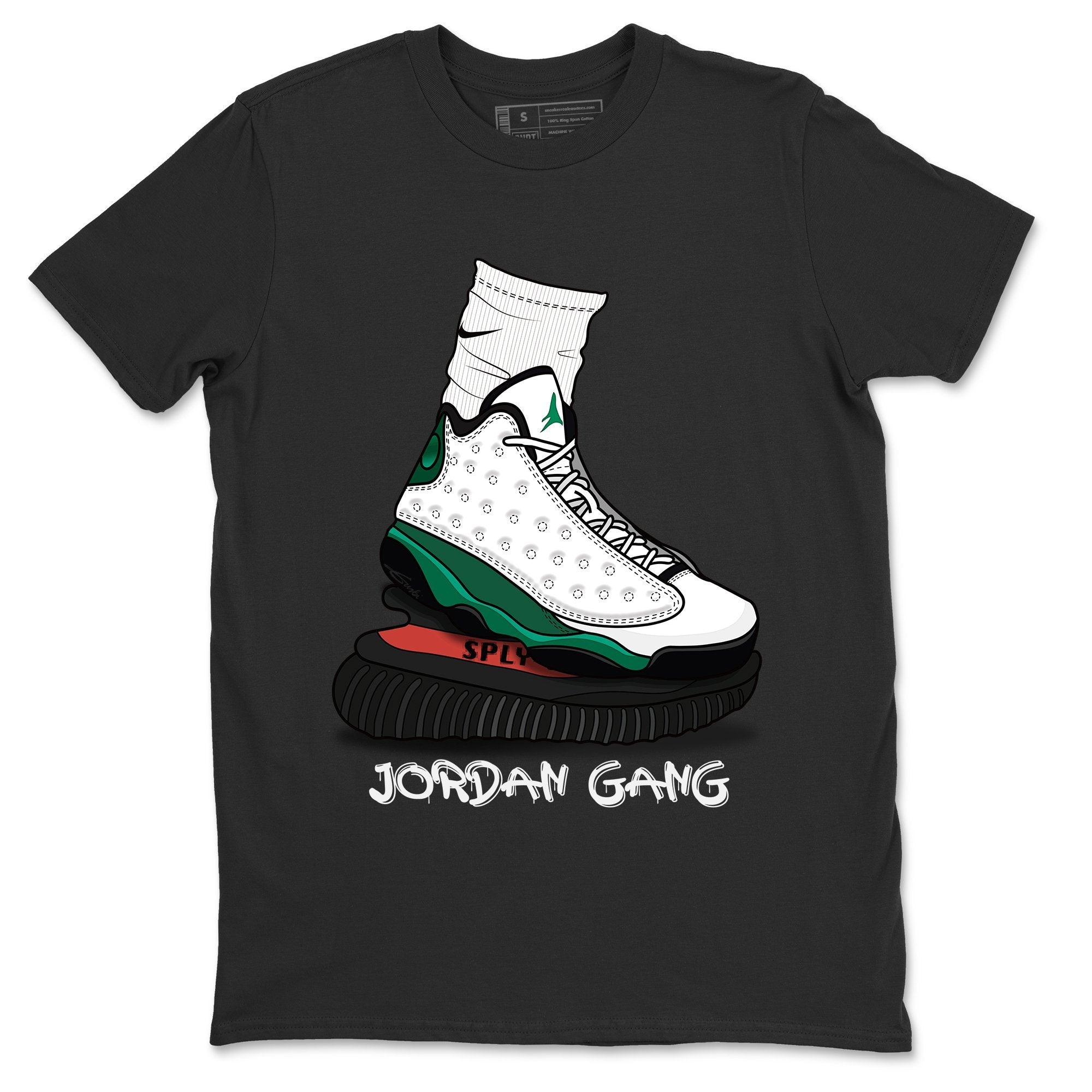 Jordan 13 Lucky Green Shirt To Match Jordans Jordan Gang Sneaker Tees Jordan 13 Lucky Green Drip Gear Zone Sneaker Matching Clothing Unisex Shirts