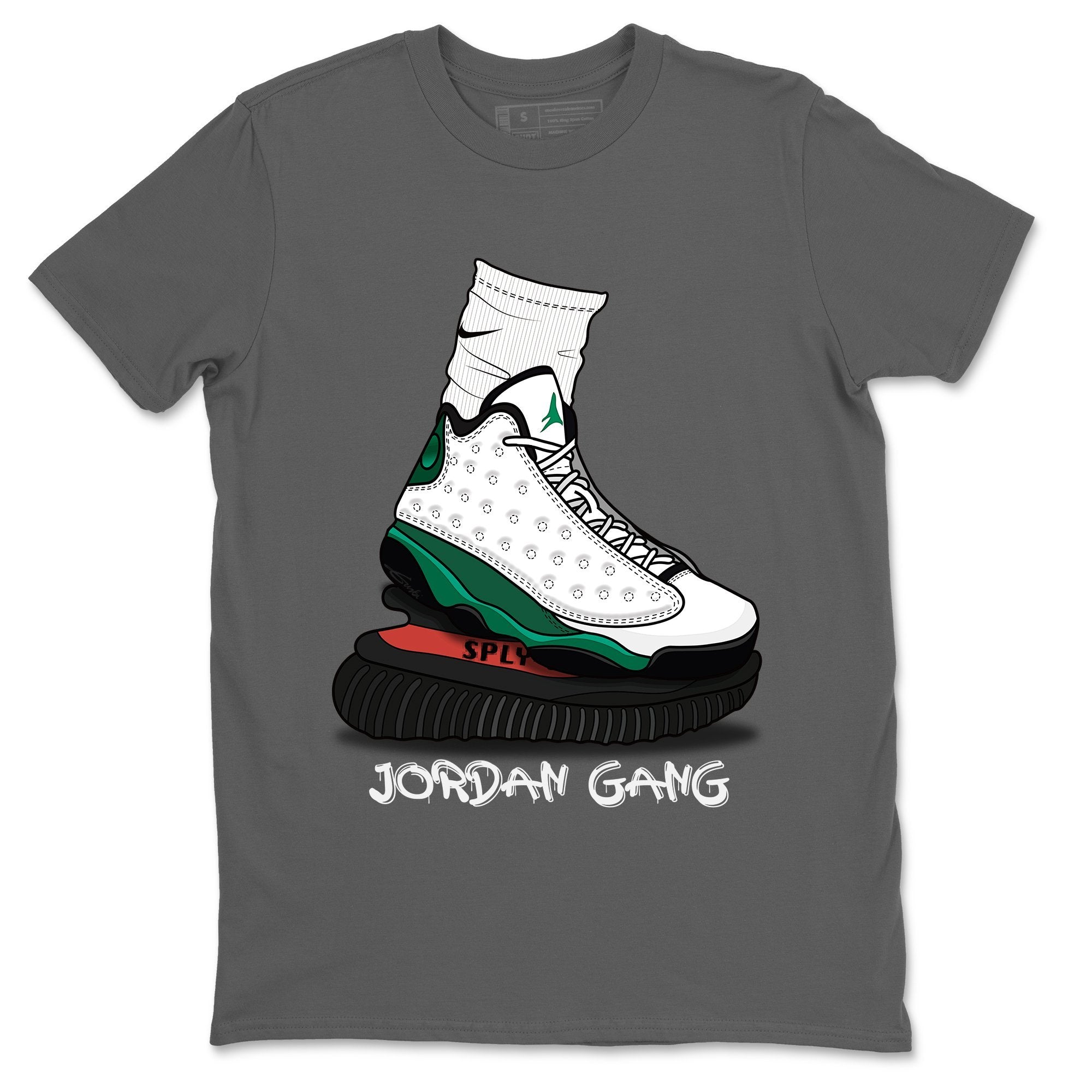 Jordan 13 Lucky Green Shirt To Match Jordans Jordan Gang Sneaker Tees Jordan 13 Lucky Green Drip Gear Zone Sneaker Matching Clothing Unisex Shirts